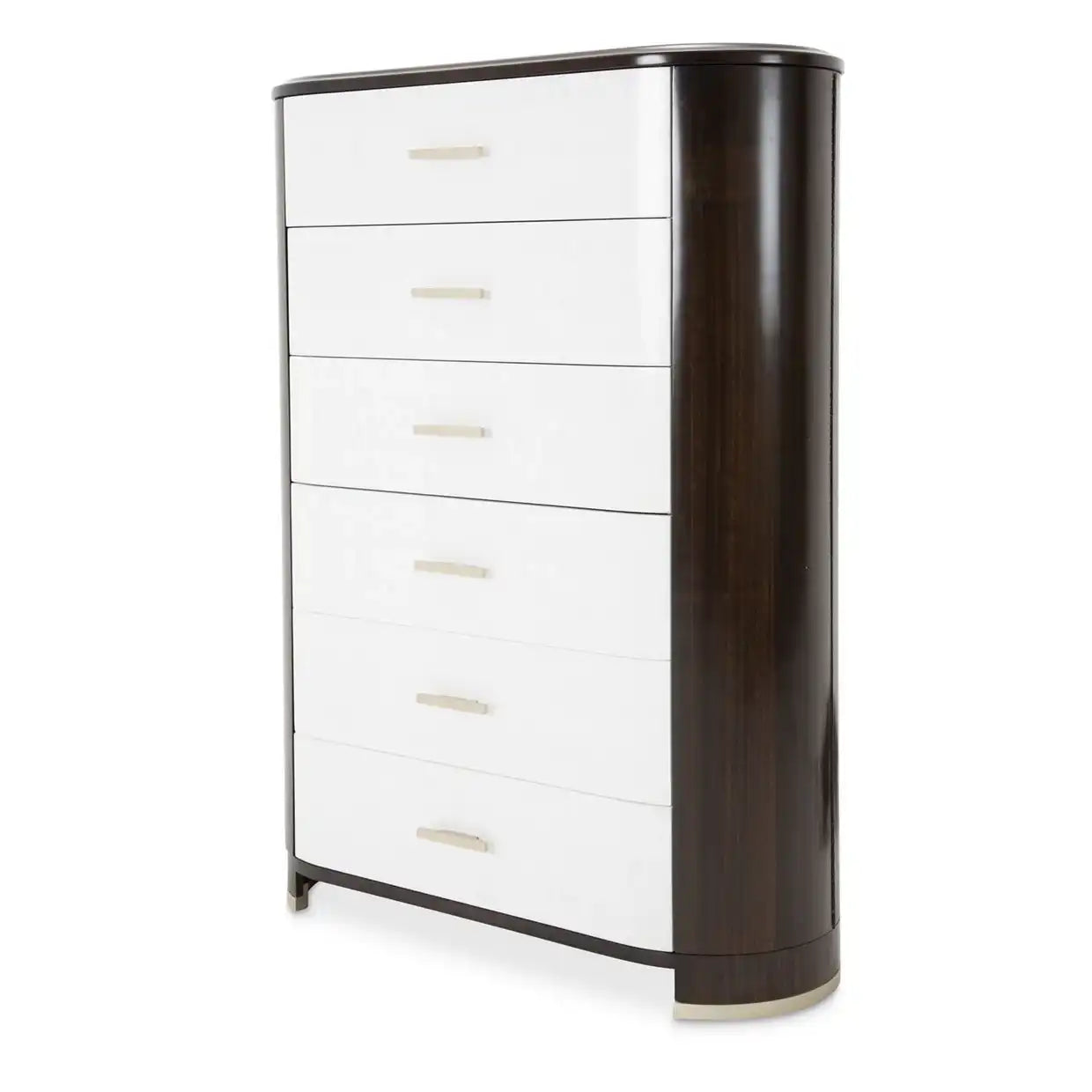 Paris Chic - 6-Drawer Chest - Espresso Brown - Best Buy Furniture