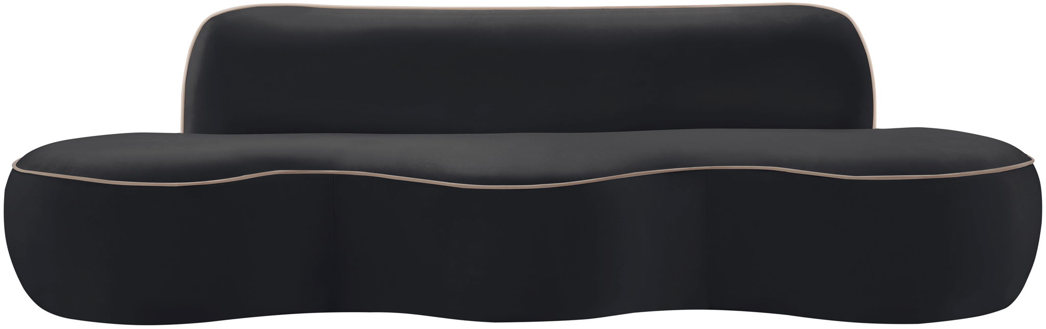 Swerve - Velvet 101" Upholstered Sofa