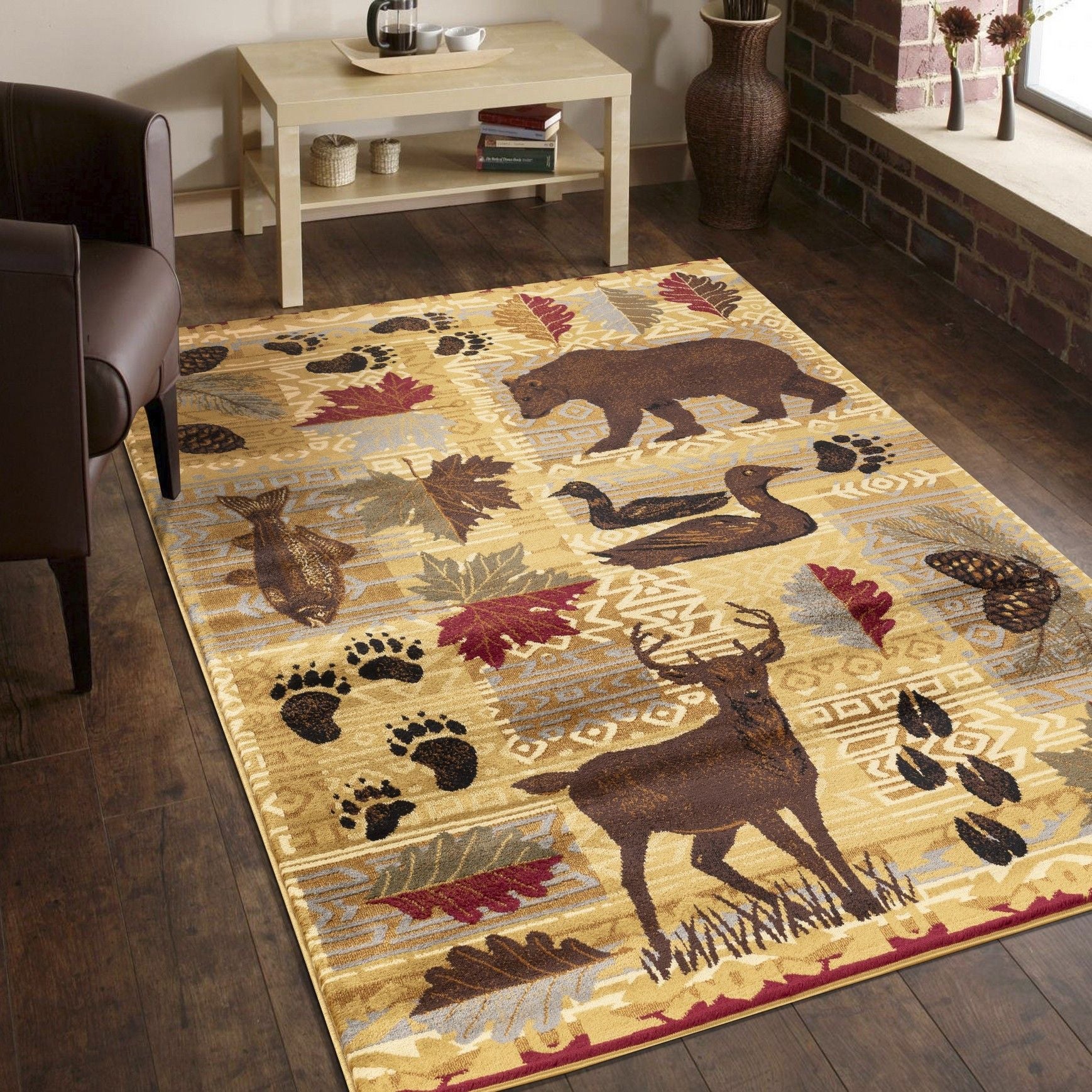Nature's Nest - GC_CBL3002 Lodge Area Rug - Best Buy Furniture