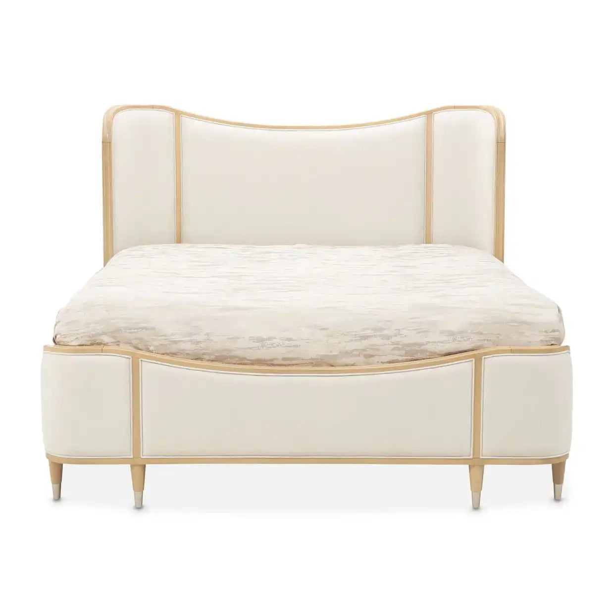 Camellia Field - Upholstered Panel Bed