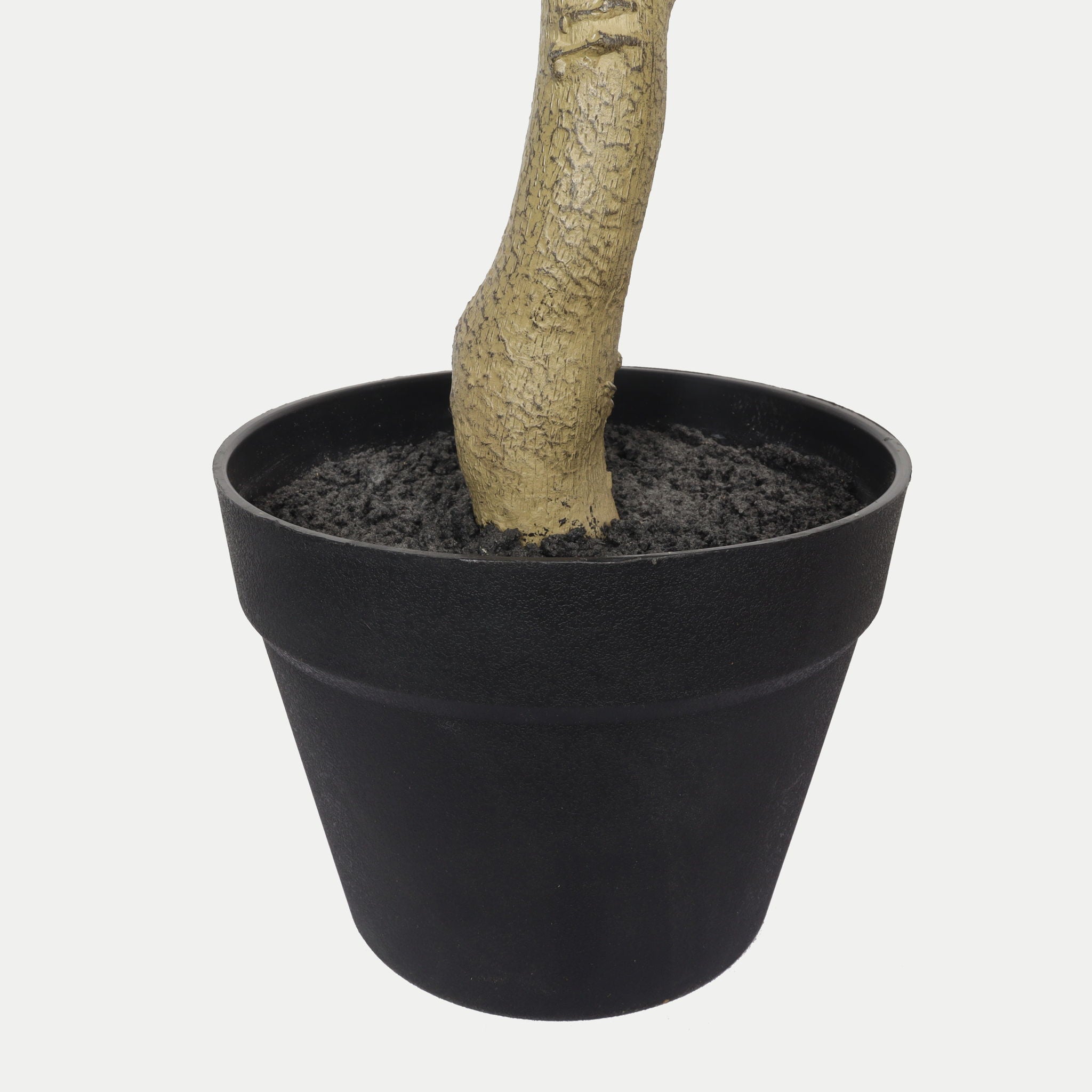 7Ft Artificial Olive Tree With Pot, Realistic Tall Fake Plant For Indoor Decoration - Green Leaves