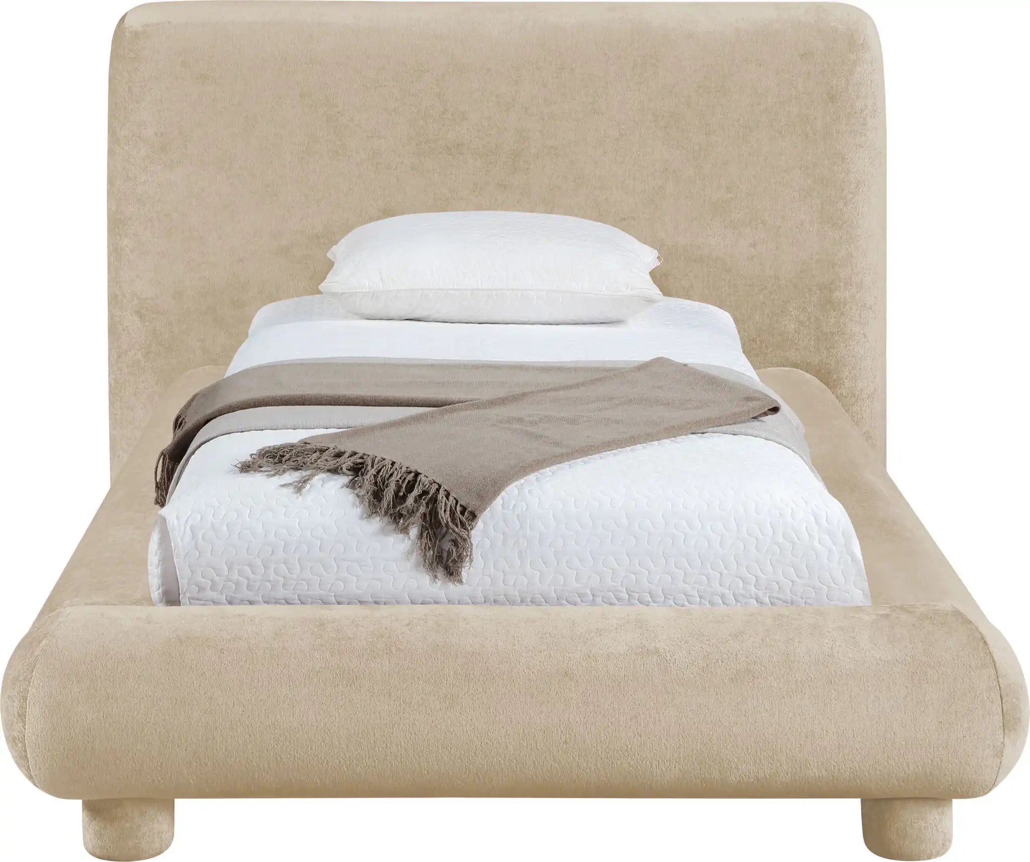 Blair - Chenille Upholstered Bed