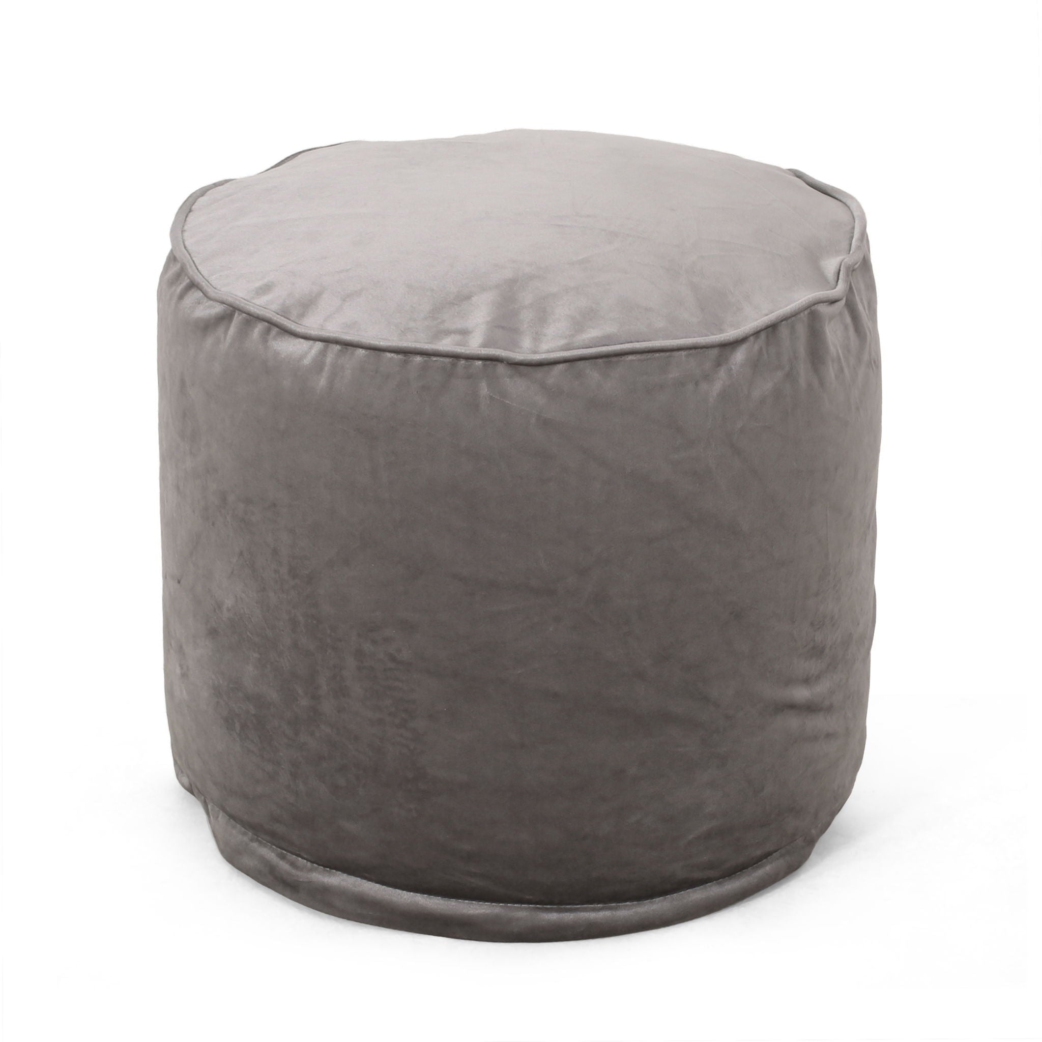 Shimon - Cylinder Pouf Ottoman And Floor Cushion