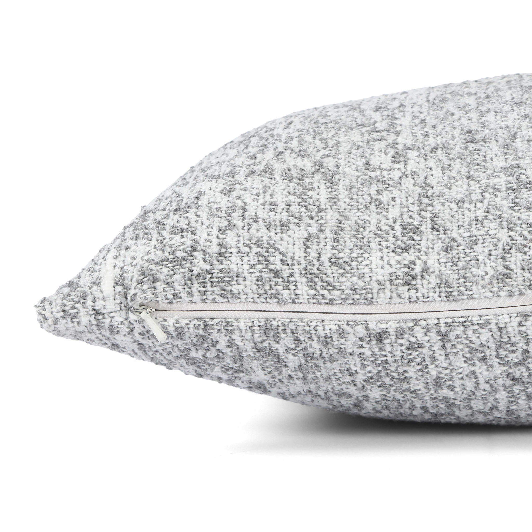Poh - Boucle Square Accent Pillow Cover