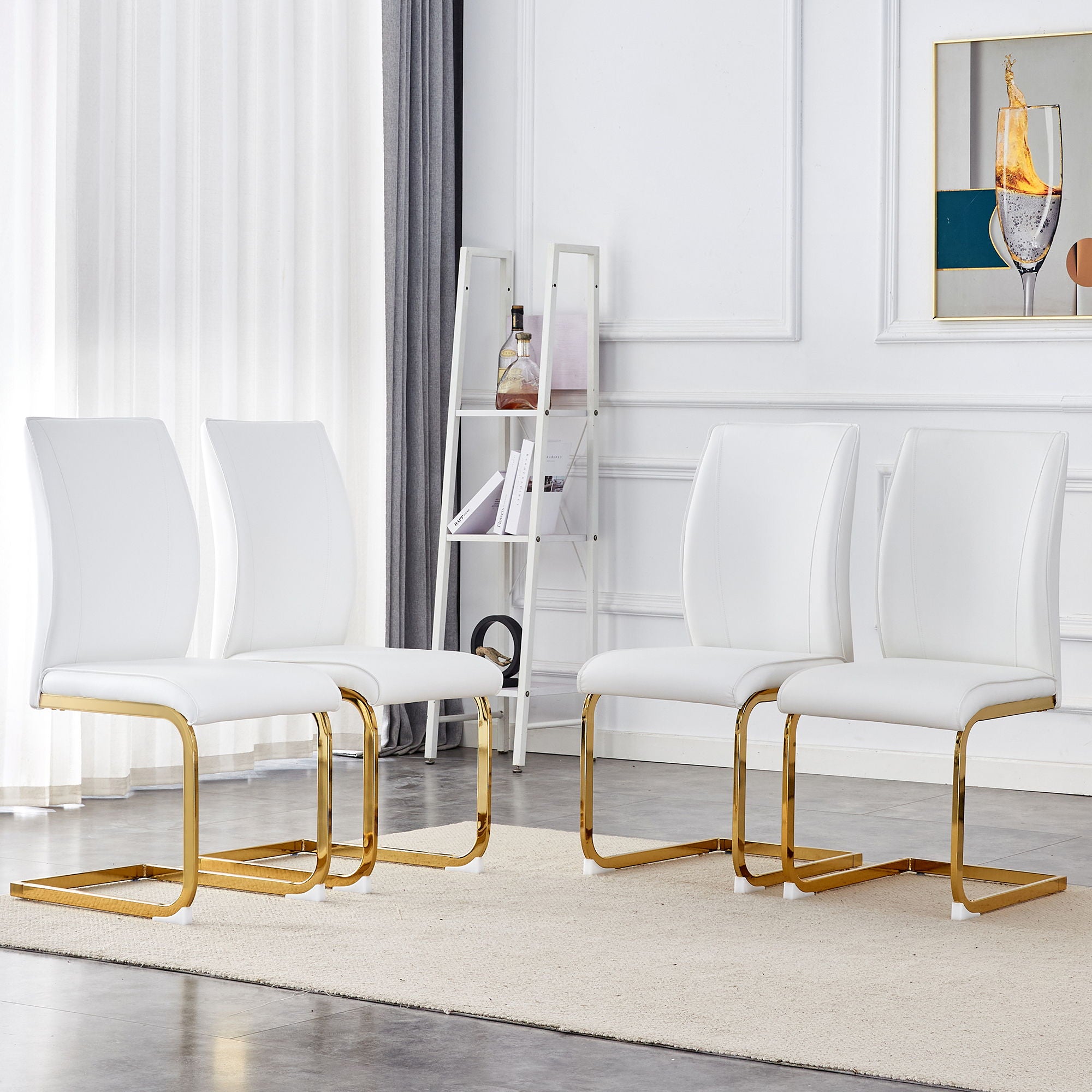 Luxury Simple Arch Chair With Arched Leg