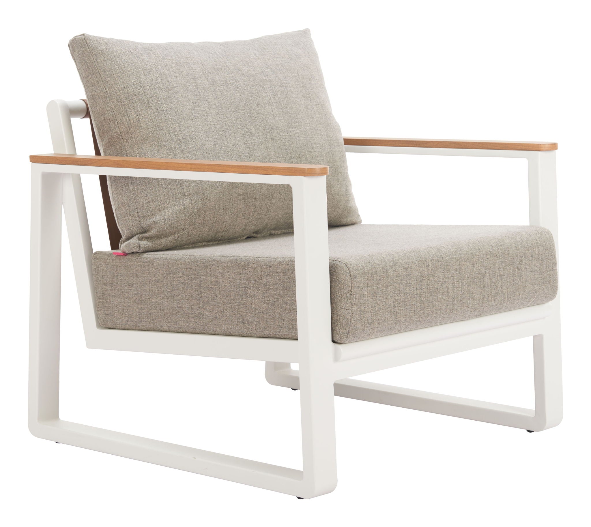 Welt - Outdoor Armchair - Taupe & White