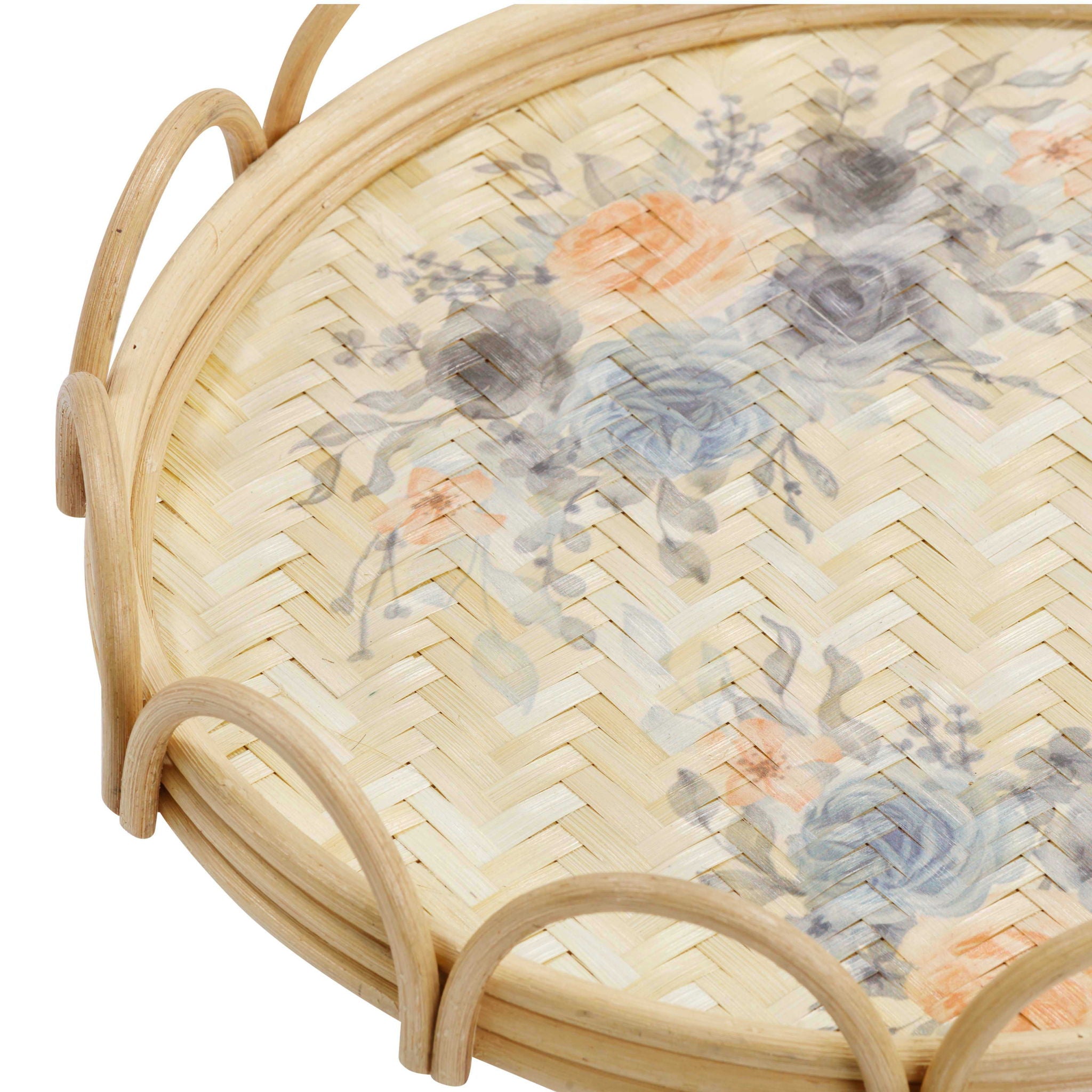 Corey - Figure Eight Bamboo Tray - Multi