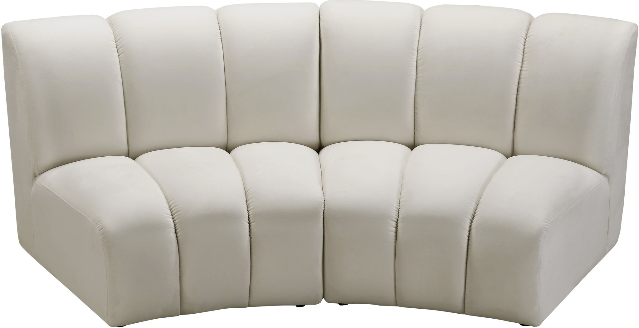 Infinity - 2 Piece Velvet Modular Sectional