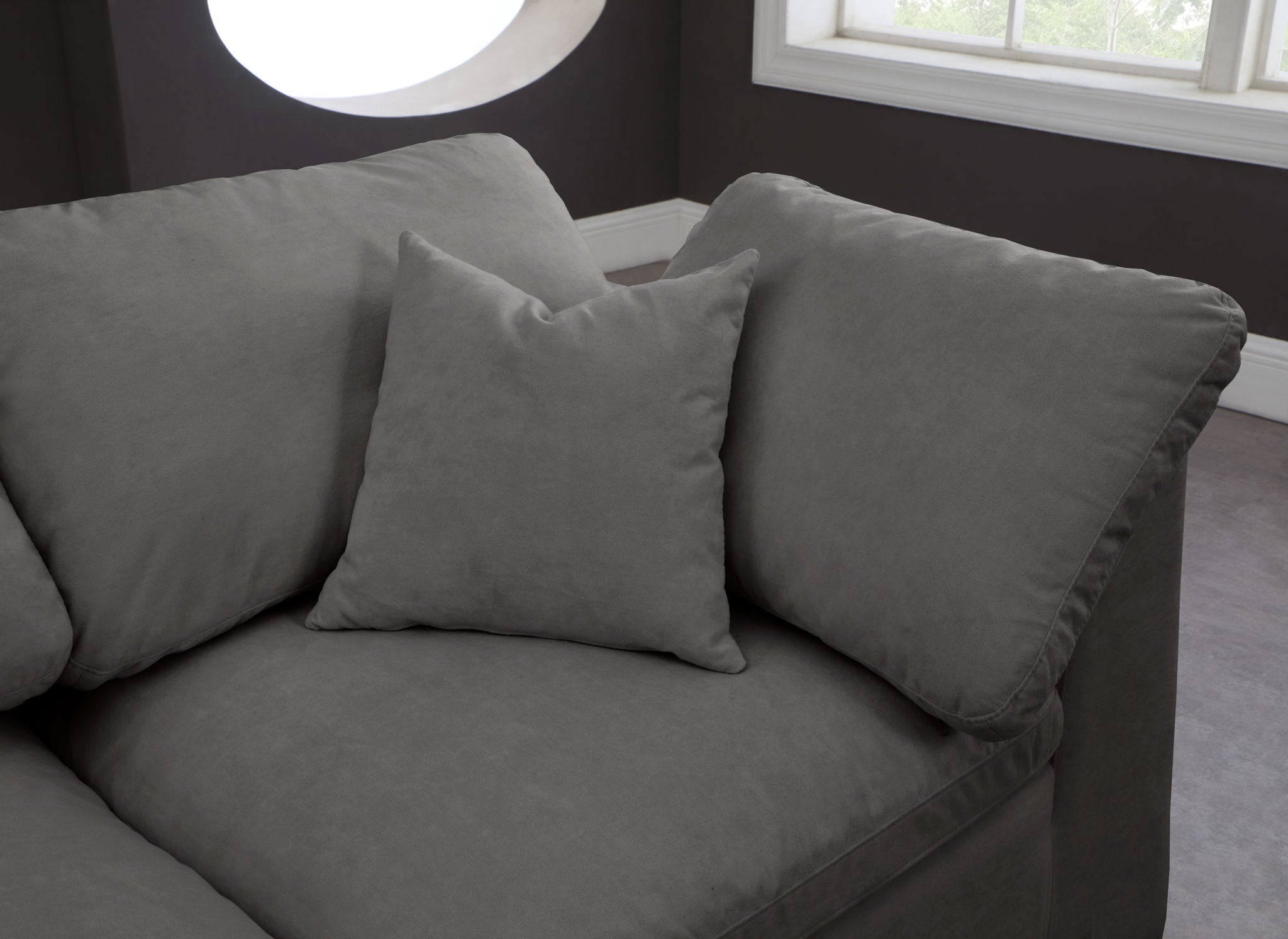Cozy - 5 Piece Modular Corner Armless Sectional