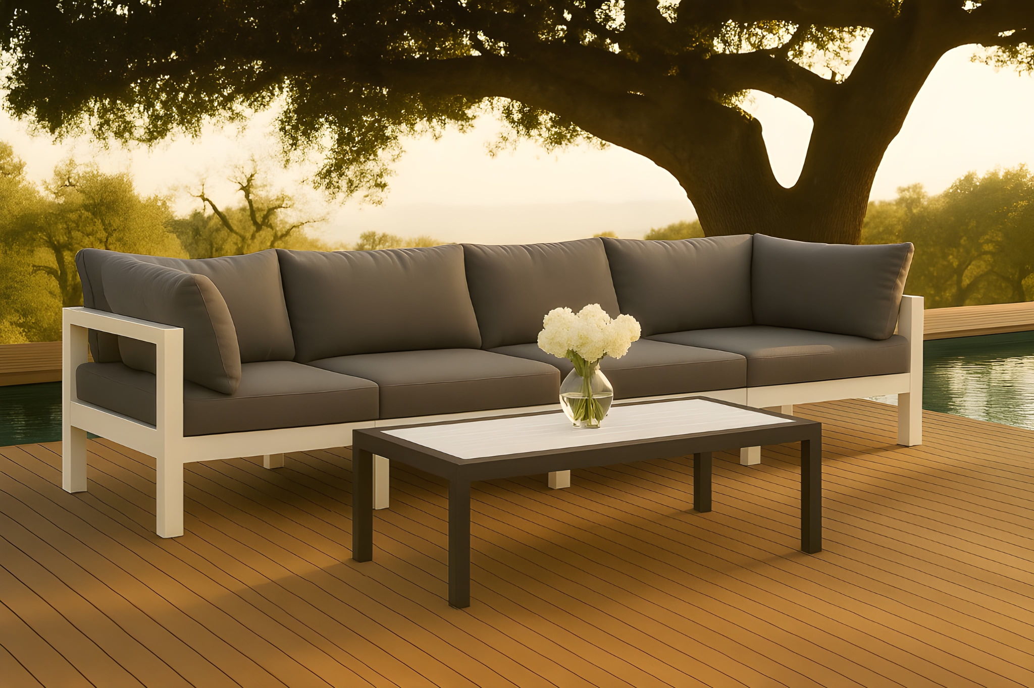 Nizuc - Outdoor Patio Coffee Table