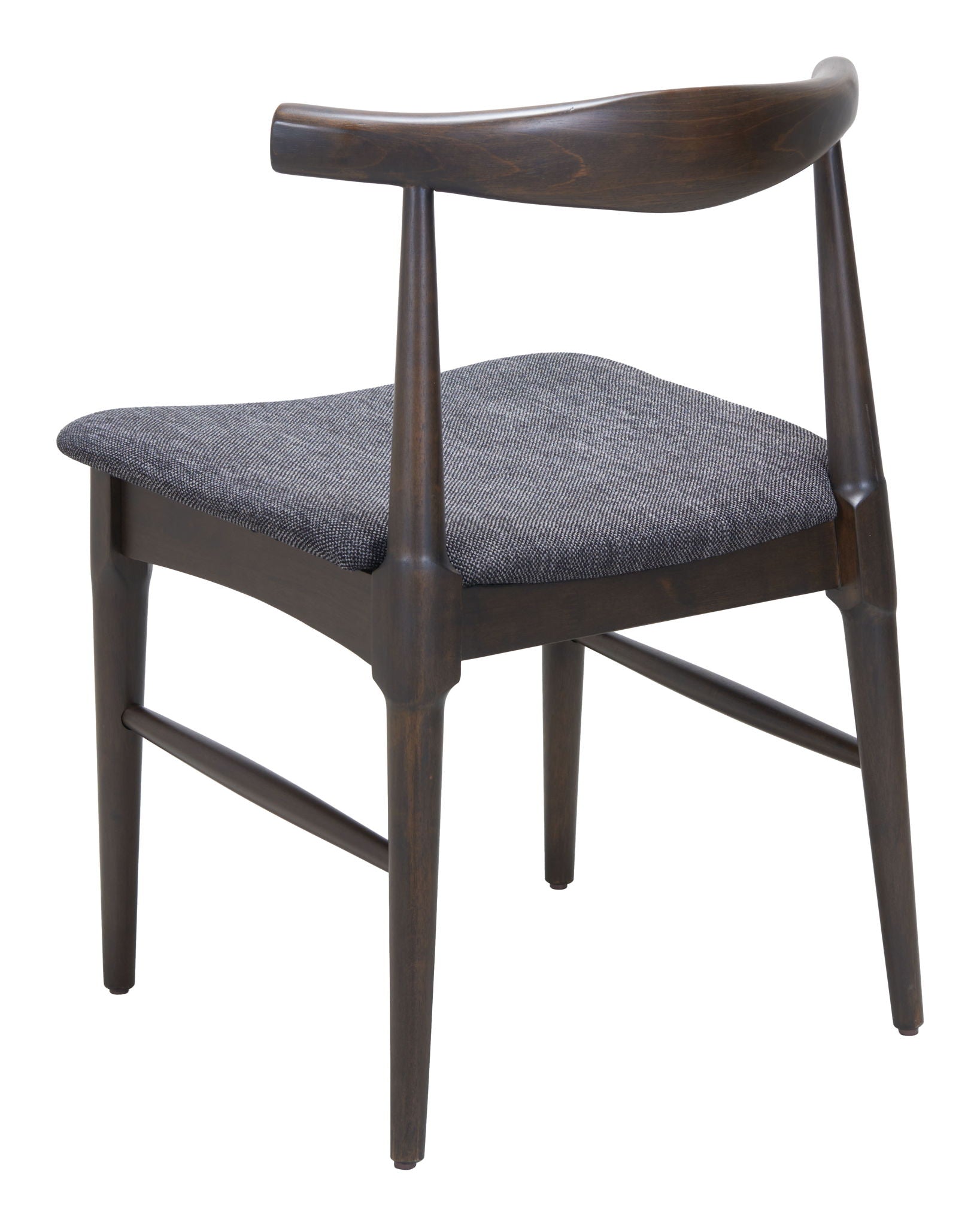 Tuzka - Dining Chair (Set of 2) - Gray & Espresso