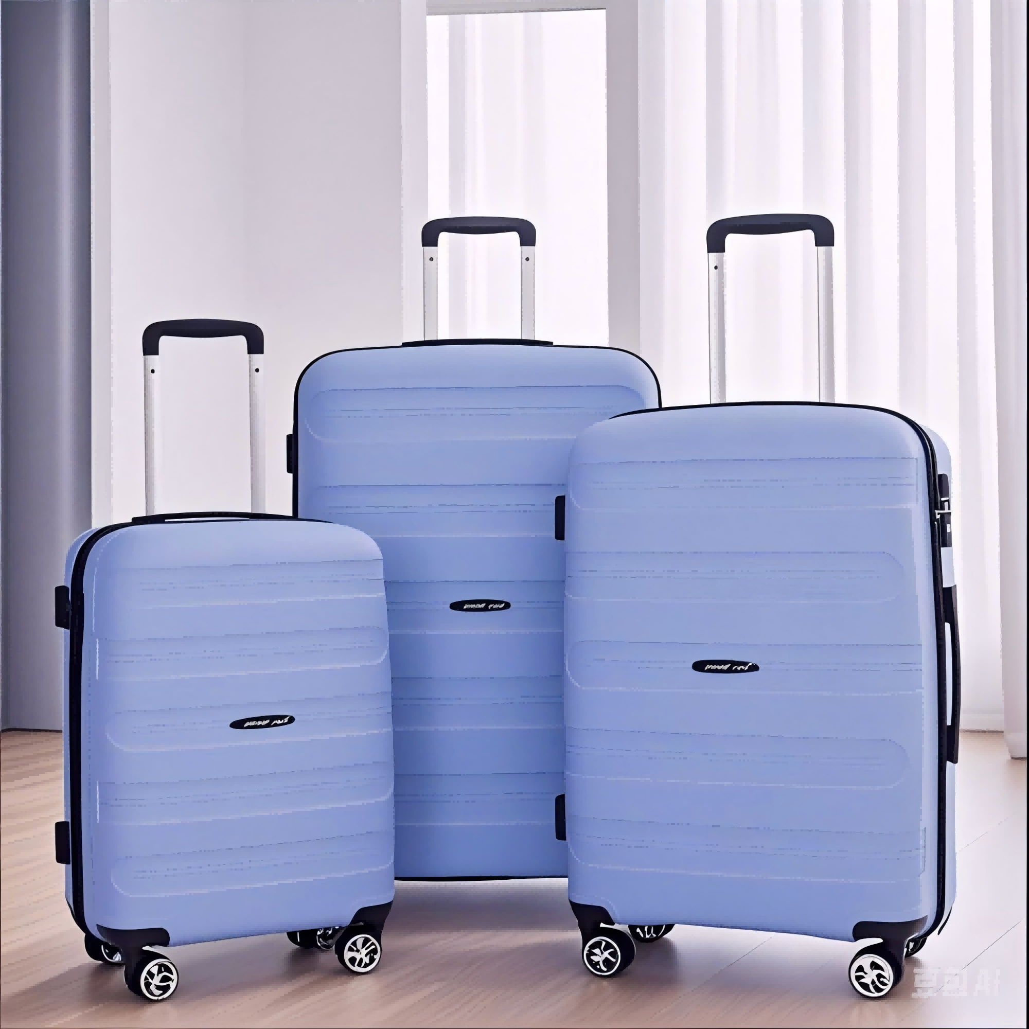 3 Piece Set Hardshell Suitcase Spinner Wheels