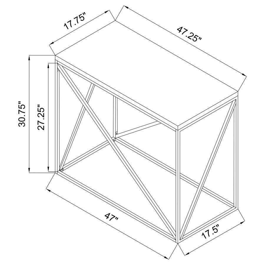 Birdie - Rectangular Engineered Wood Table - Best Buy Furniture