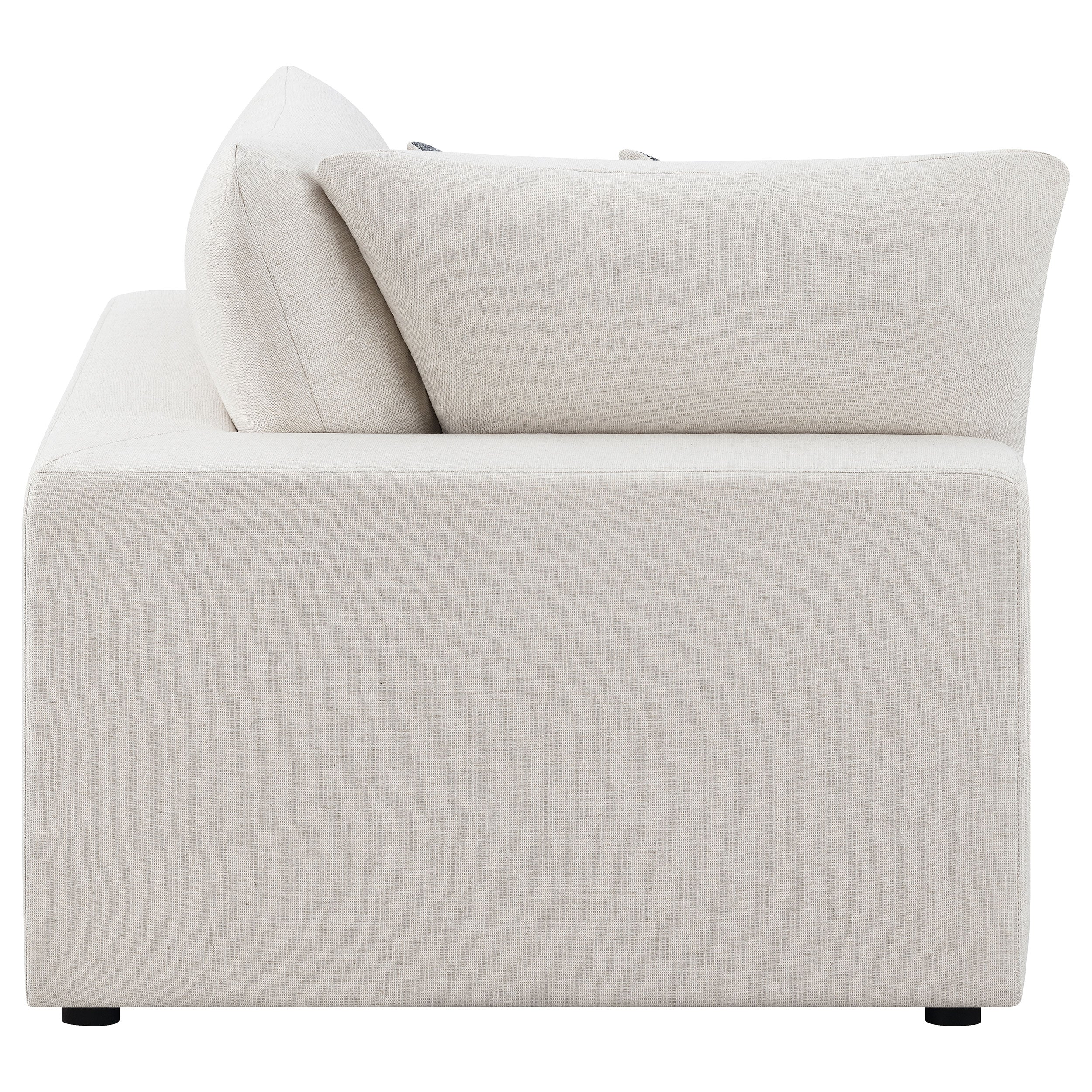 Serene Upholstered Corner Beige-CoasterEssence