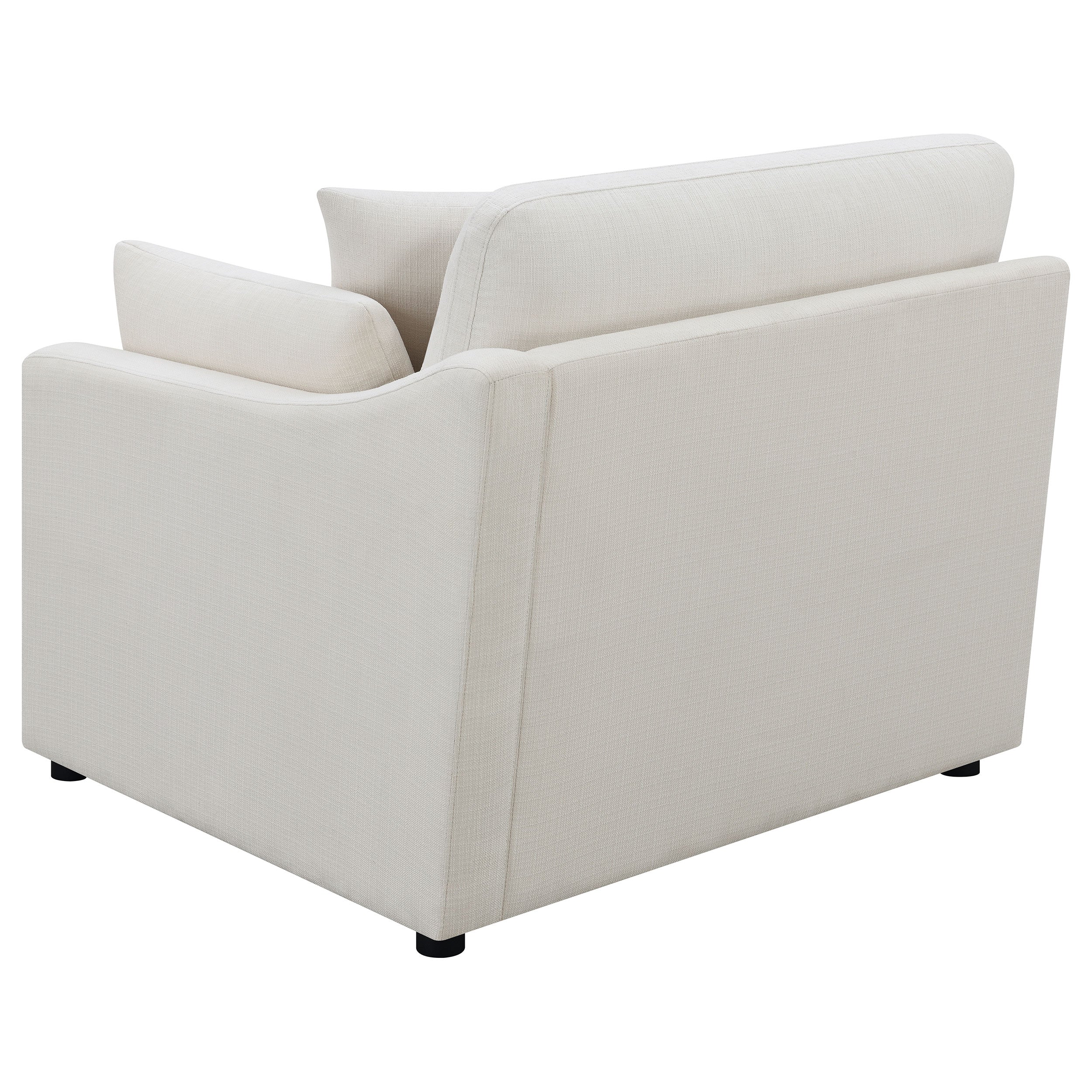 Hobson Upholstered LAF Chair Ivory-CoasterElevations