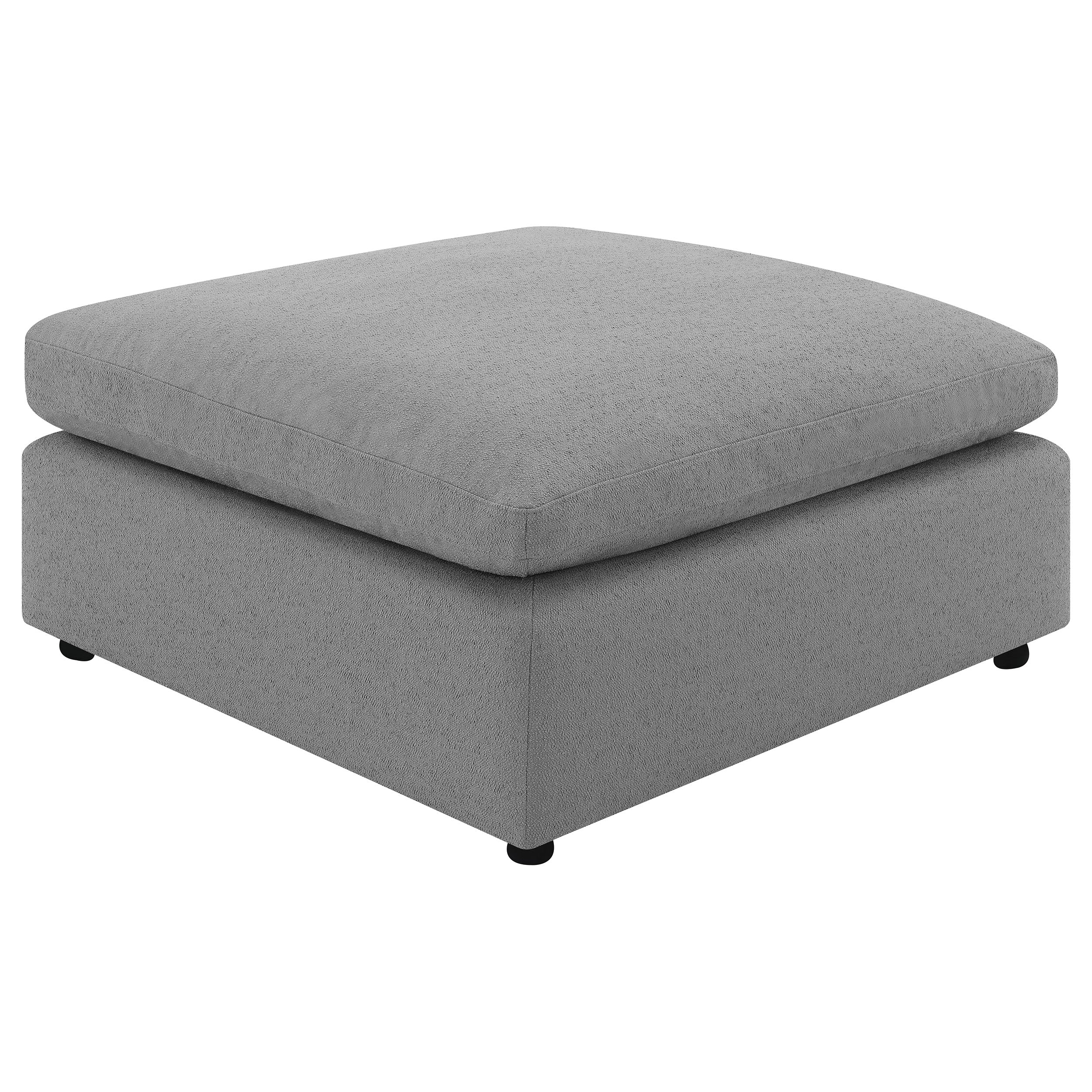 Raleigh 6-piece Boucle Upholstered Modular Sectional Grey-Coaster