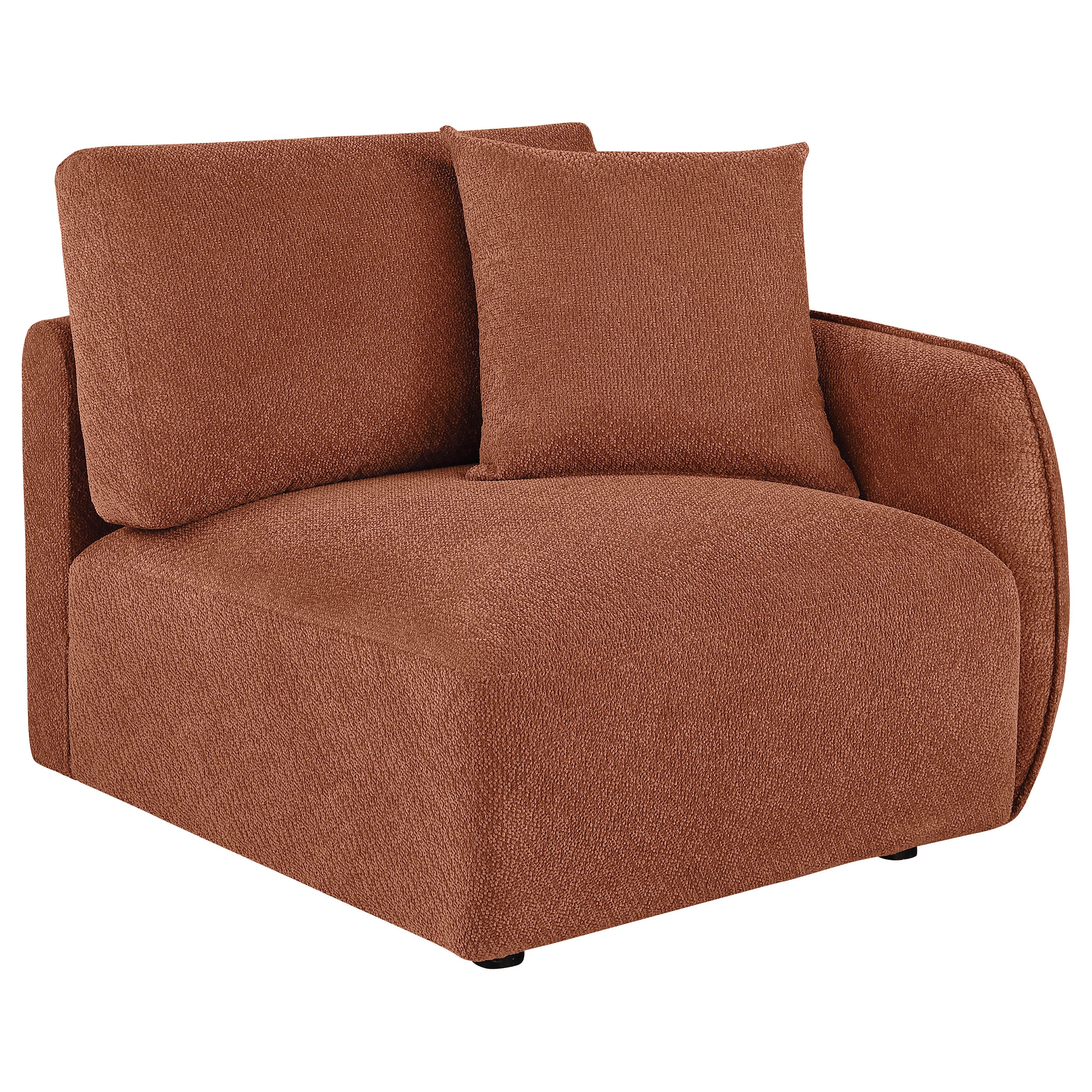 Elysia 5-piece Chenille Upholstered Modular Sectional Sofa Coral-Coaster