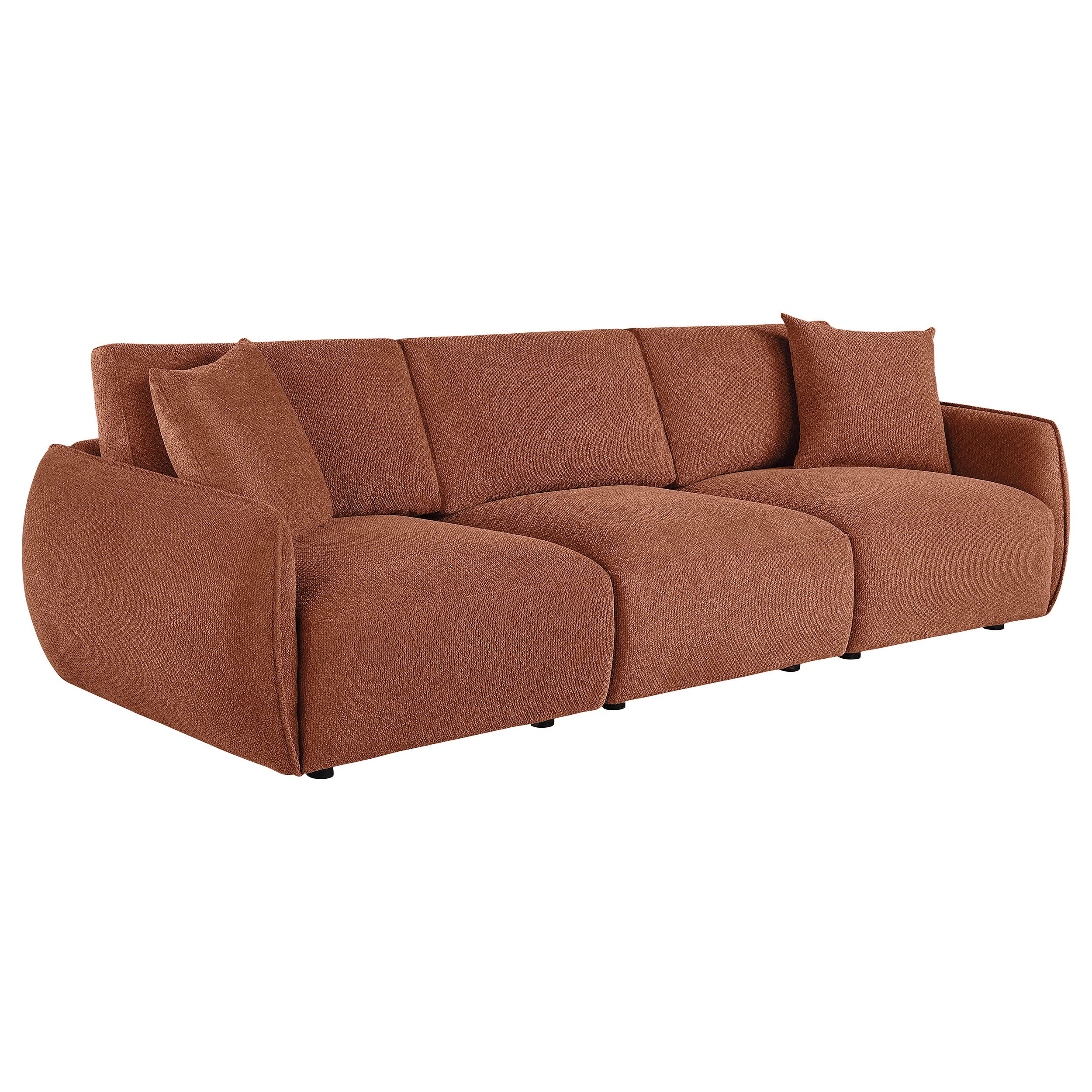 Elysia 5-piece Chenille Upholstered Modular Sectional Sofa Coral-Coaster