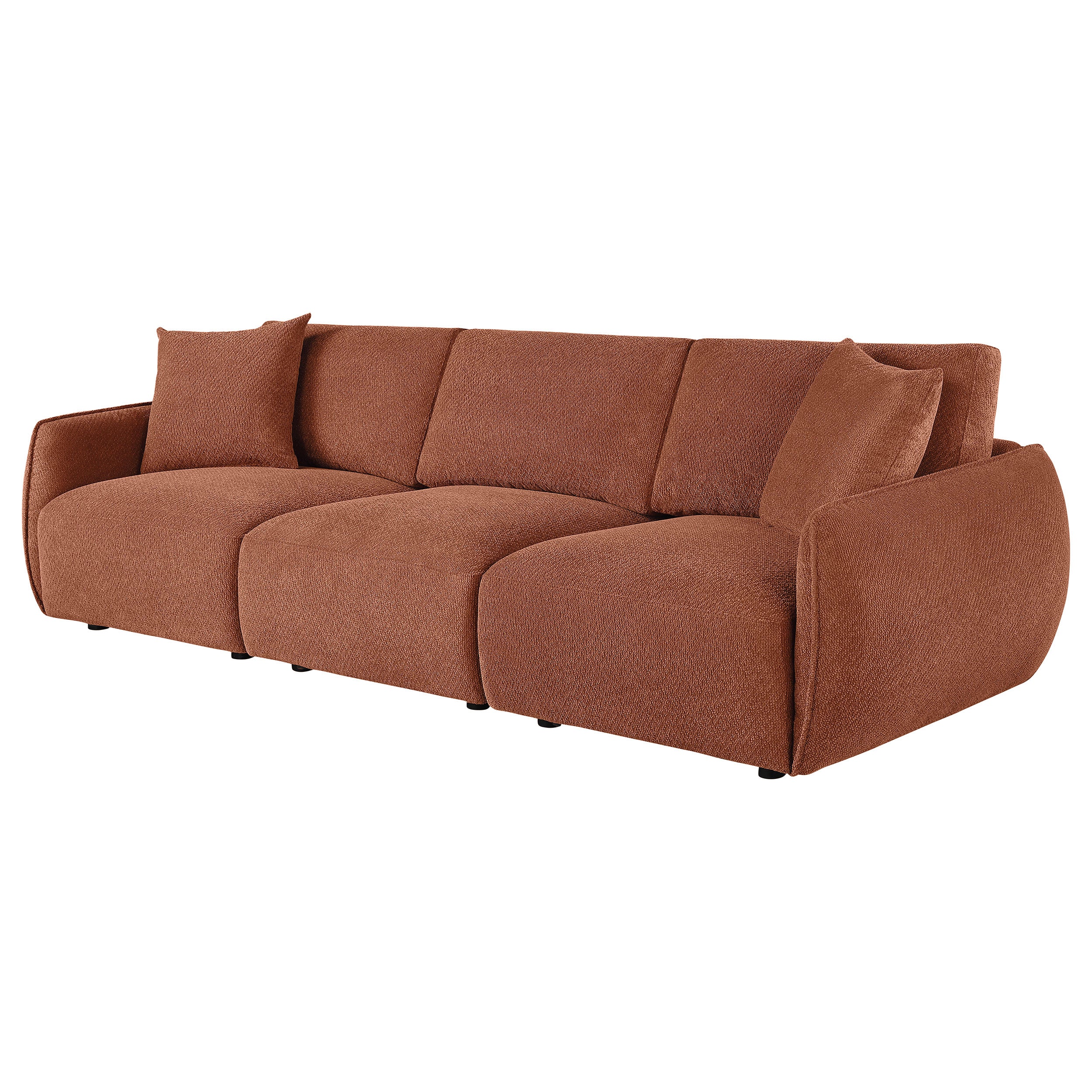 Elysia 5-piece Chenille Upholstered Modular Sectional Sofa Coral-Coaster