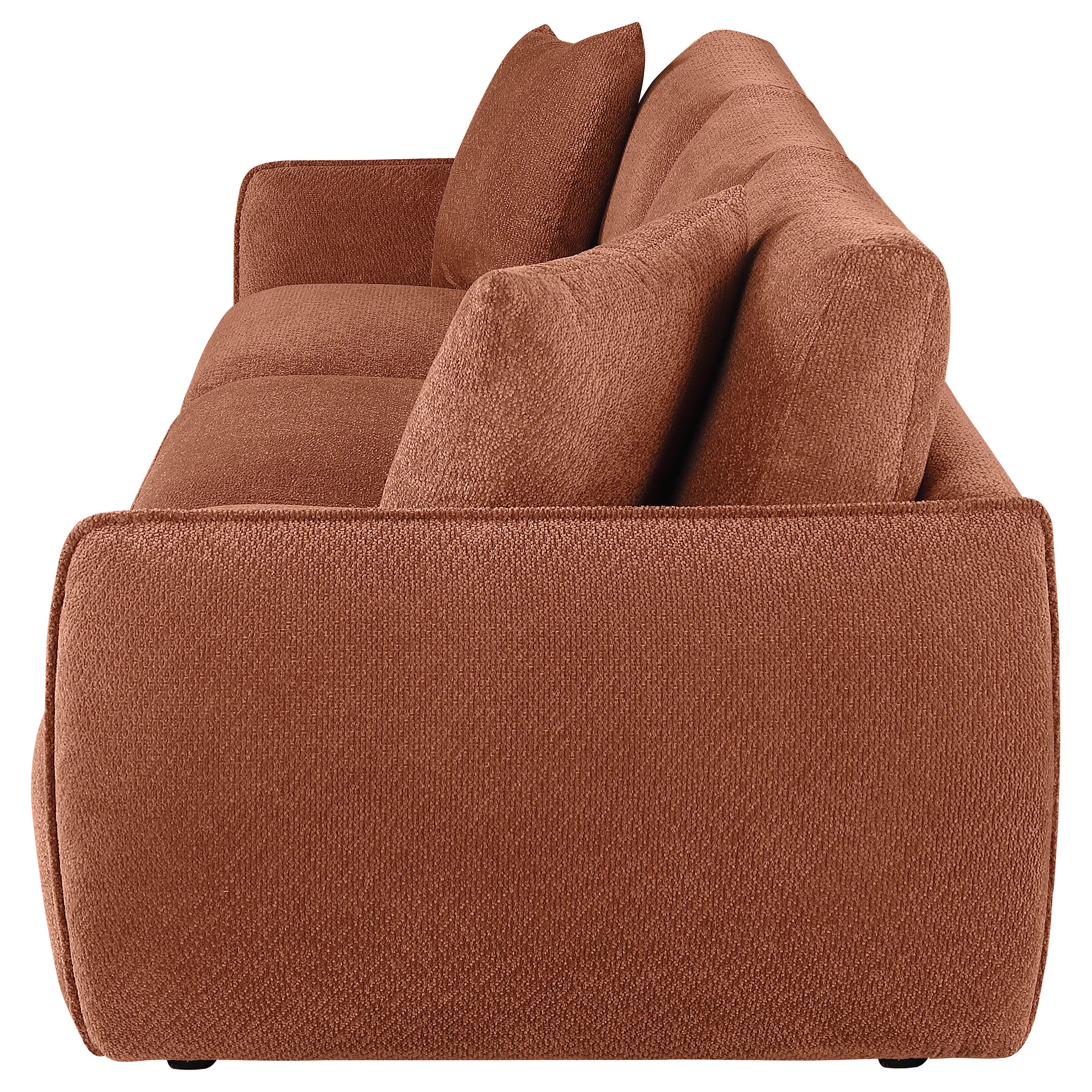 Elysia 5-piece Chenille Upholstered Modular Sectional Sofa Coral-Coaster