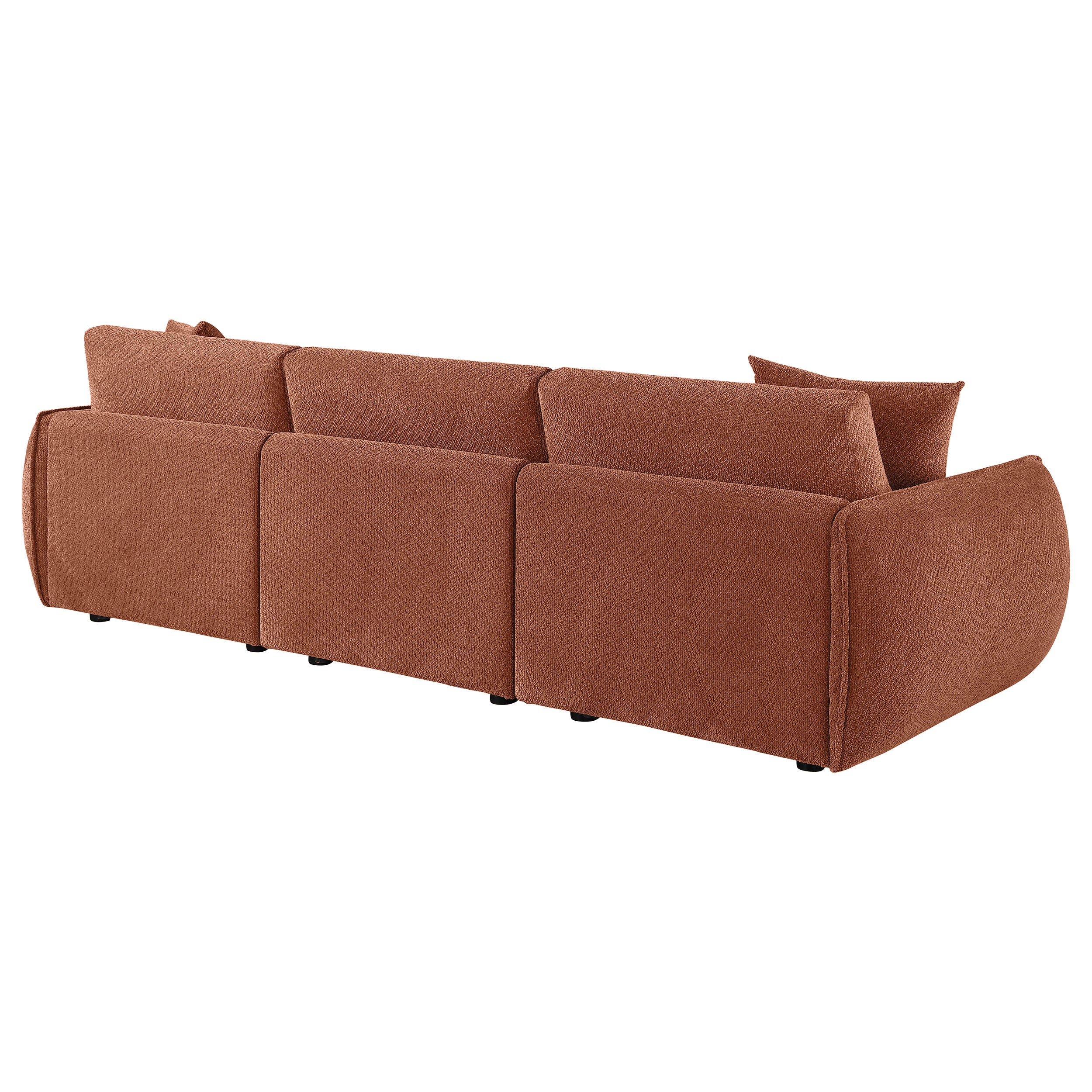 Elysia 5-piece Chenille Upholstered Modular Sectional Sofa Coral-Coaster