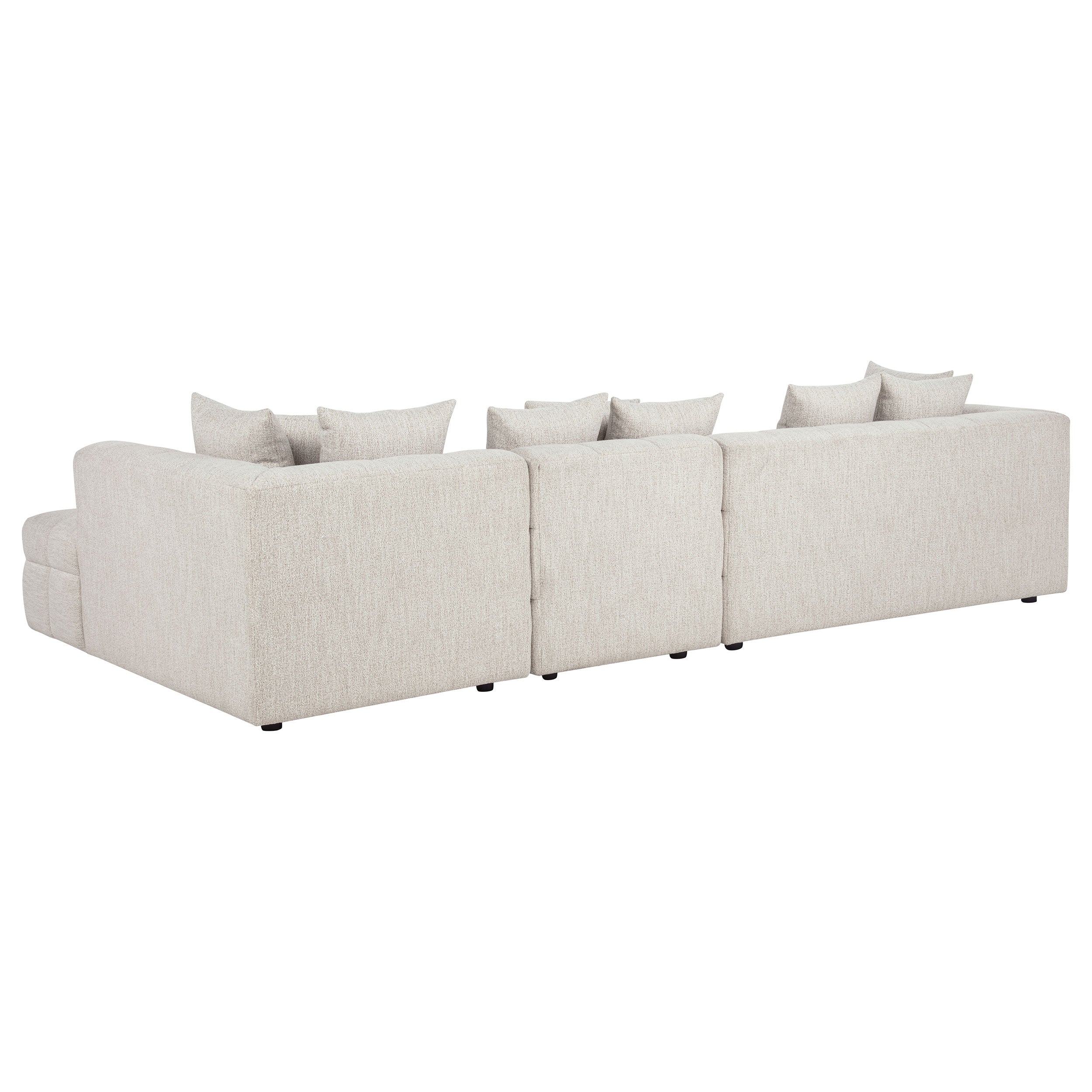 Amara 3-Piece Upholstered Sectional Sofa-Coaster