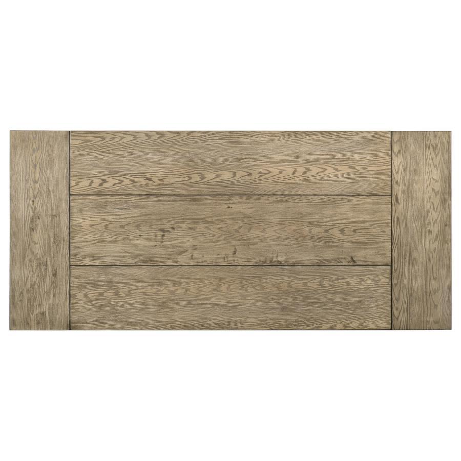 Cardova - 87" Solid Wood Extension Dining Table - Vineyard Oak - Best Buy Furniture