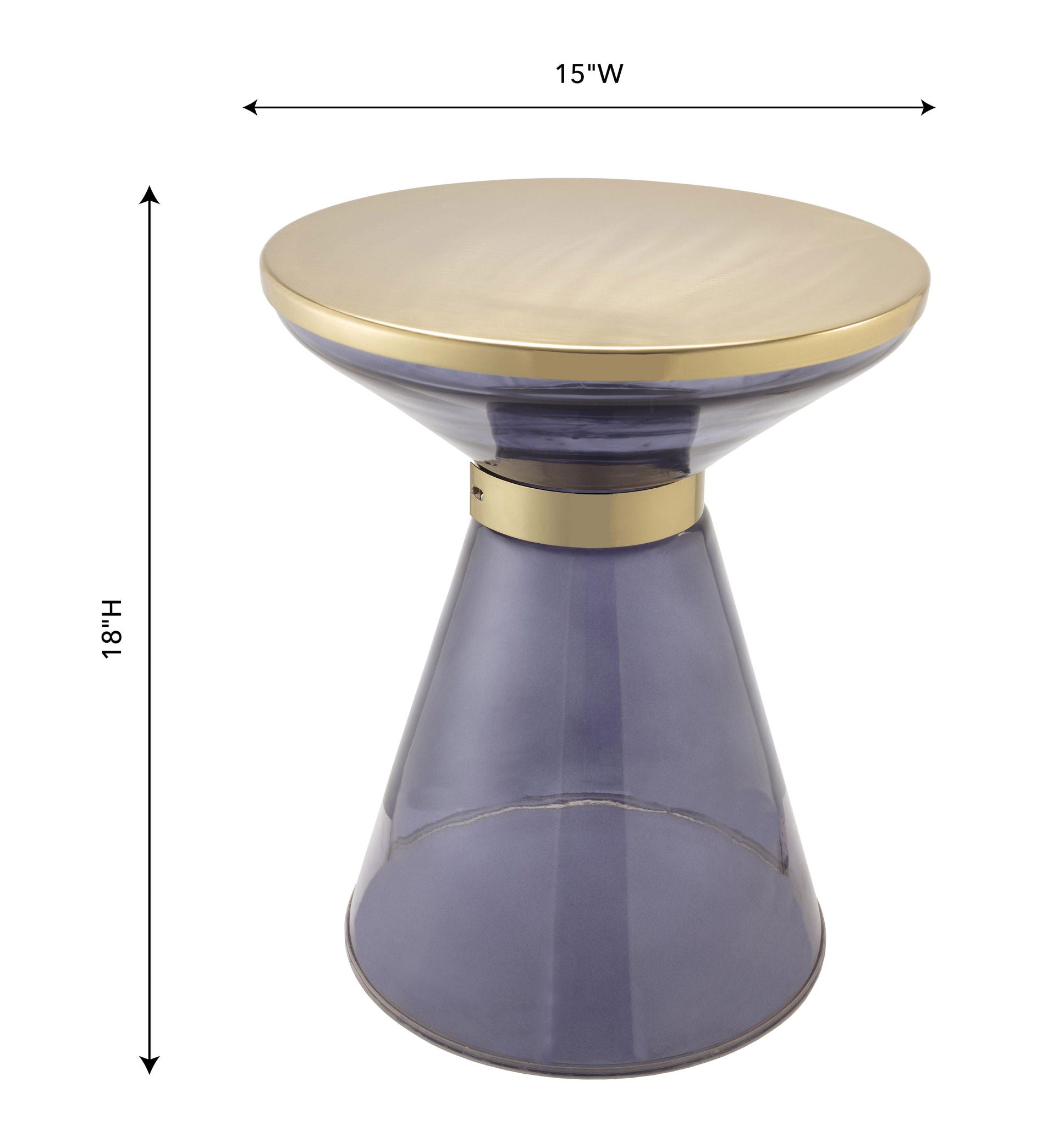 Coral - Side Table - Yellow