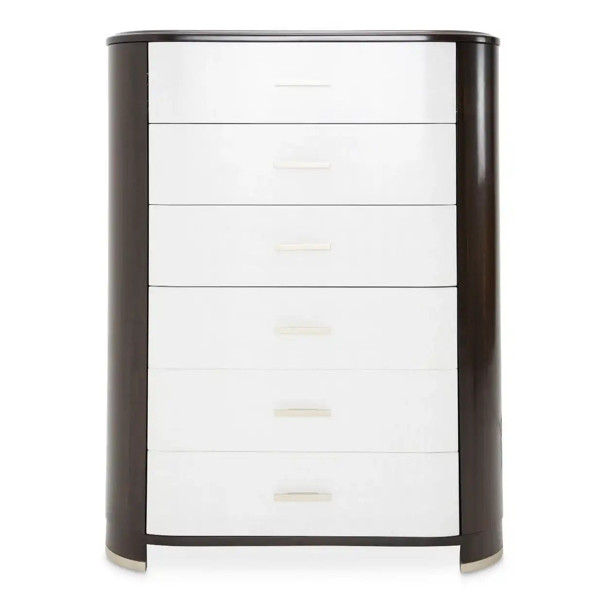 Paris Chic - 6-Drawer Chest - Espresso Brown - Best Buy Furniture