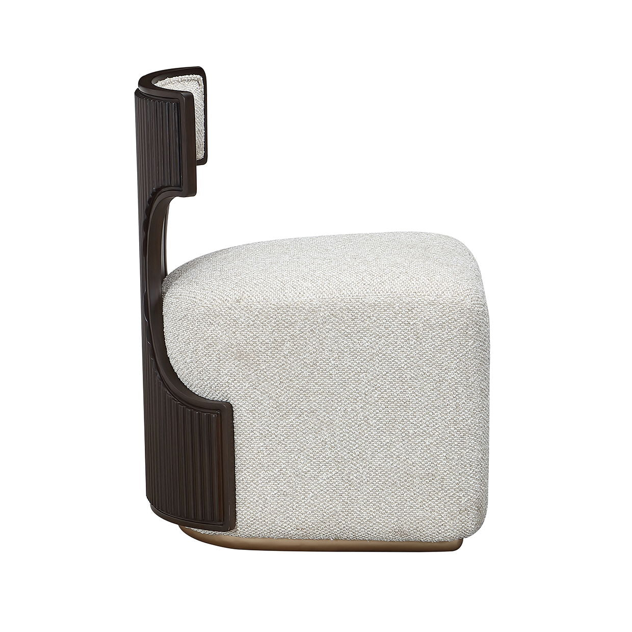 West Kensington - Vanity Chair - Buff / Medium Espresso
