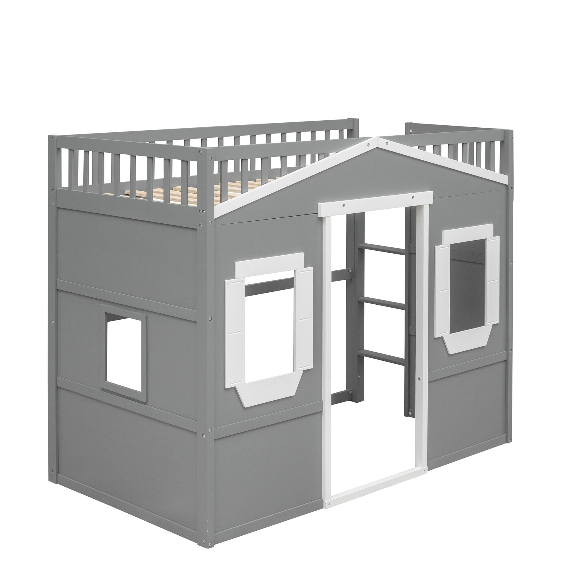 Elegant House Loft Bed With Ladder