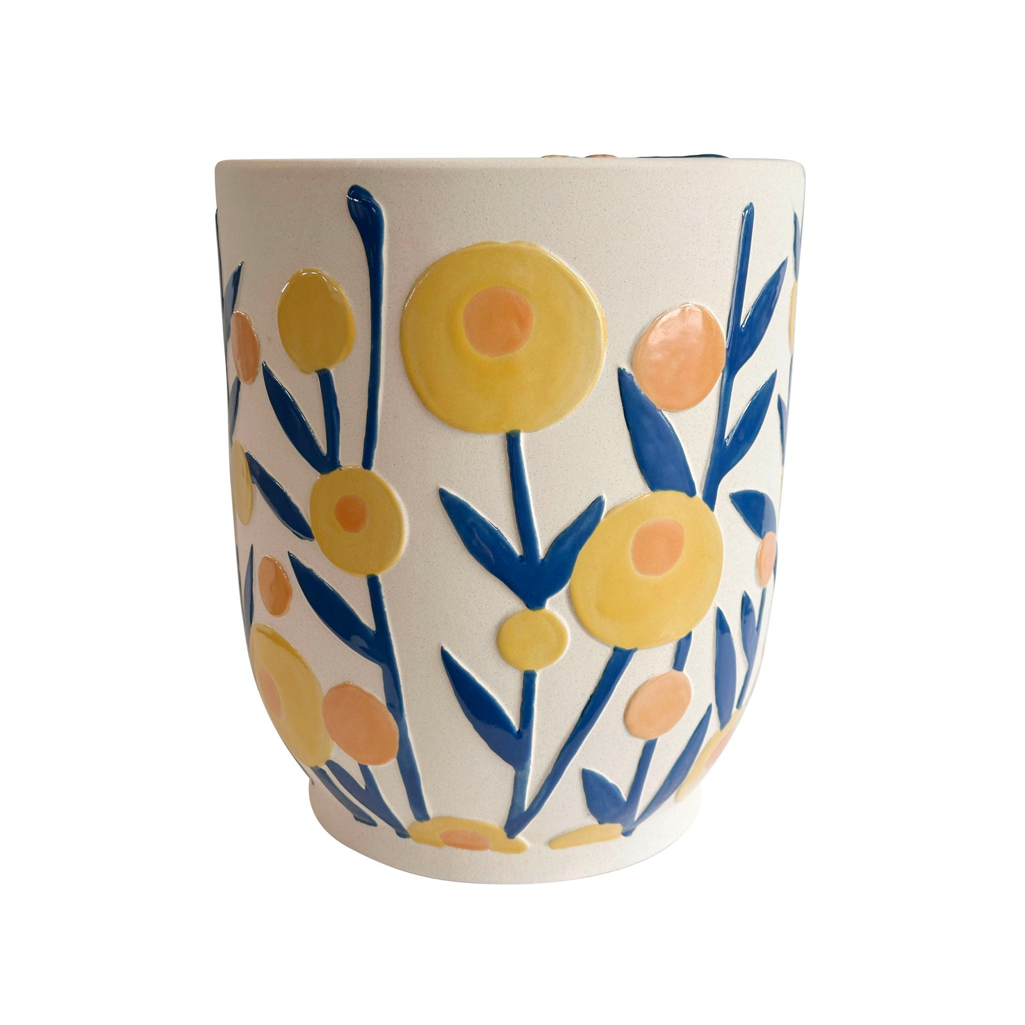 Ceramic Indoor / Outdoor Table - Summer Garden