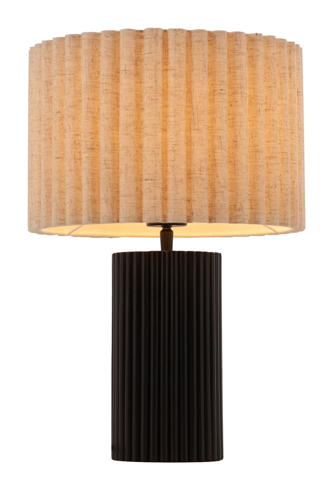 Aurora - Table Lamp - Beige & Black