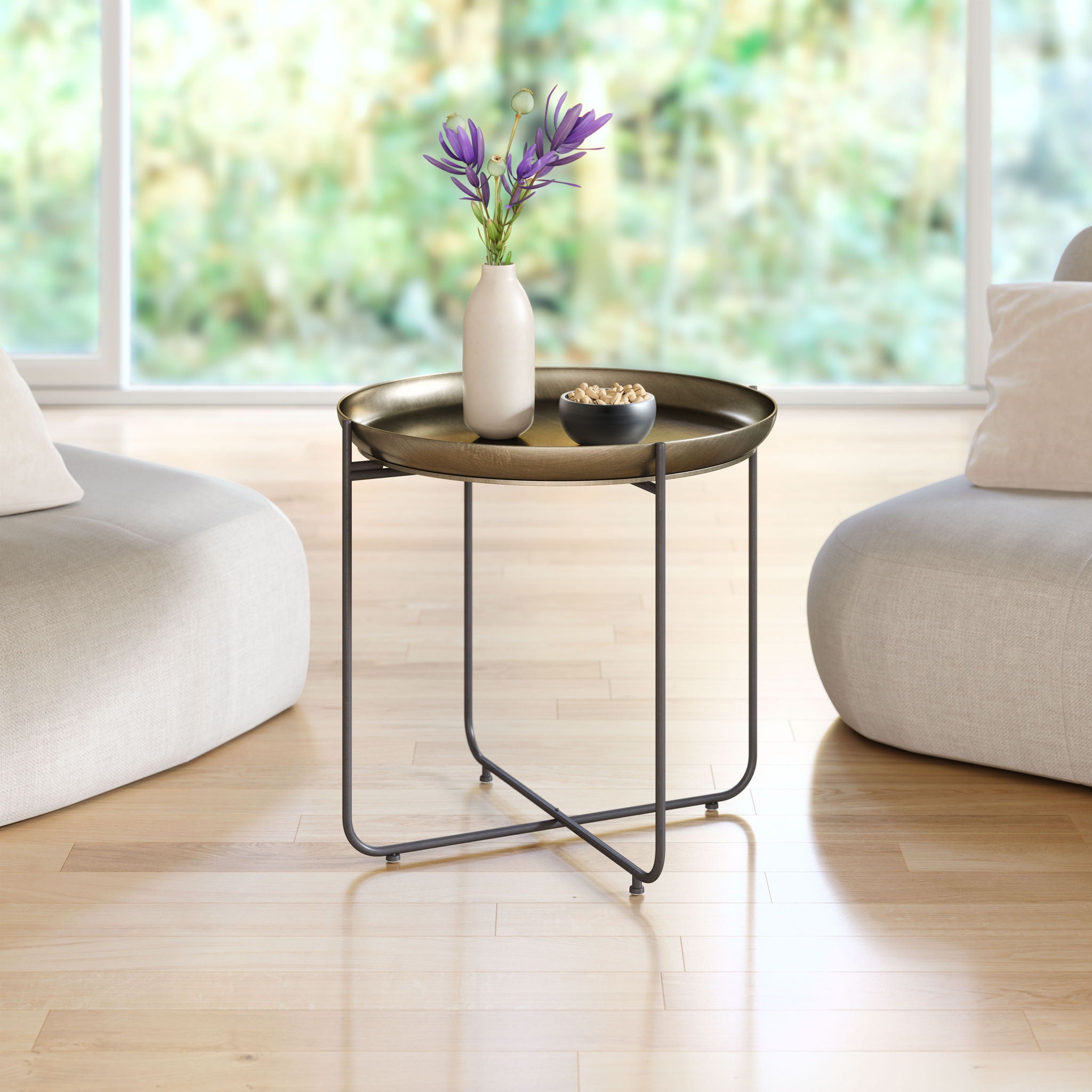 Bronson - Side Table - Bronze