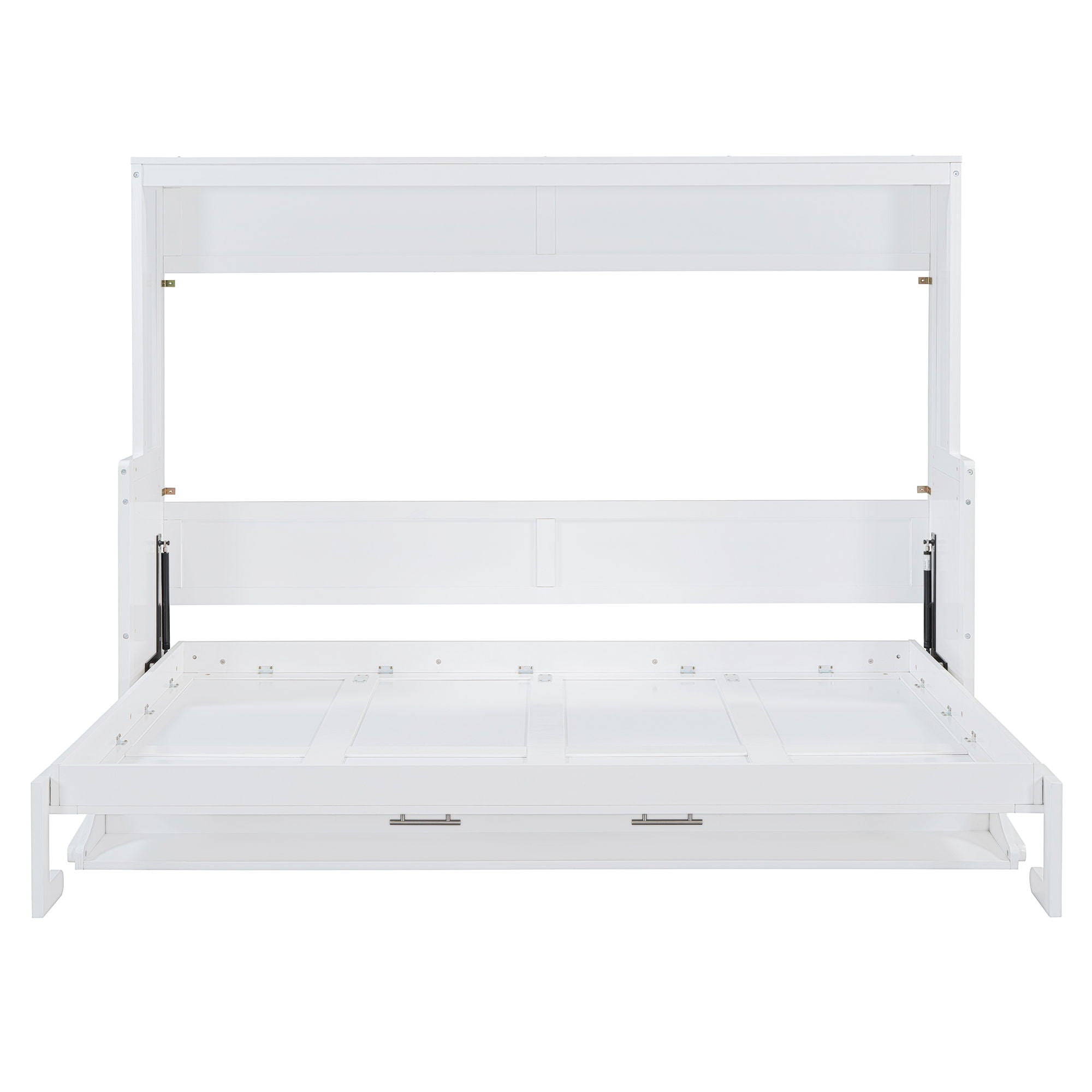 Murphy Bed With Hydraulic Lift & Desk Design