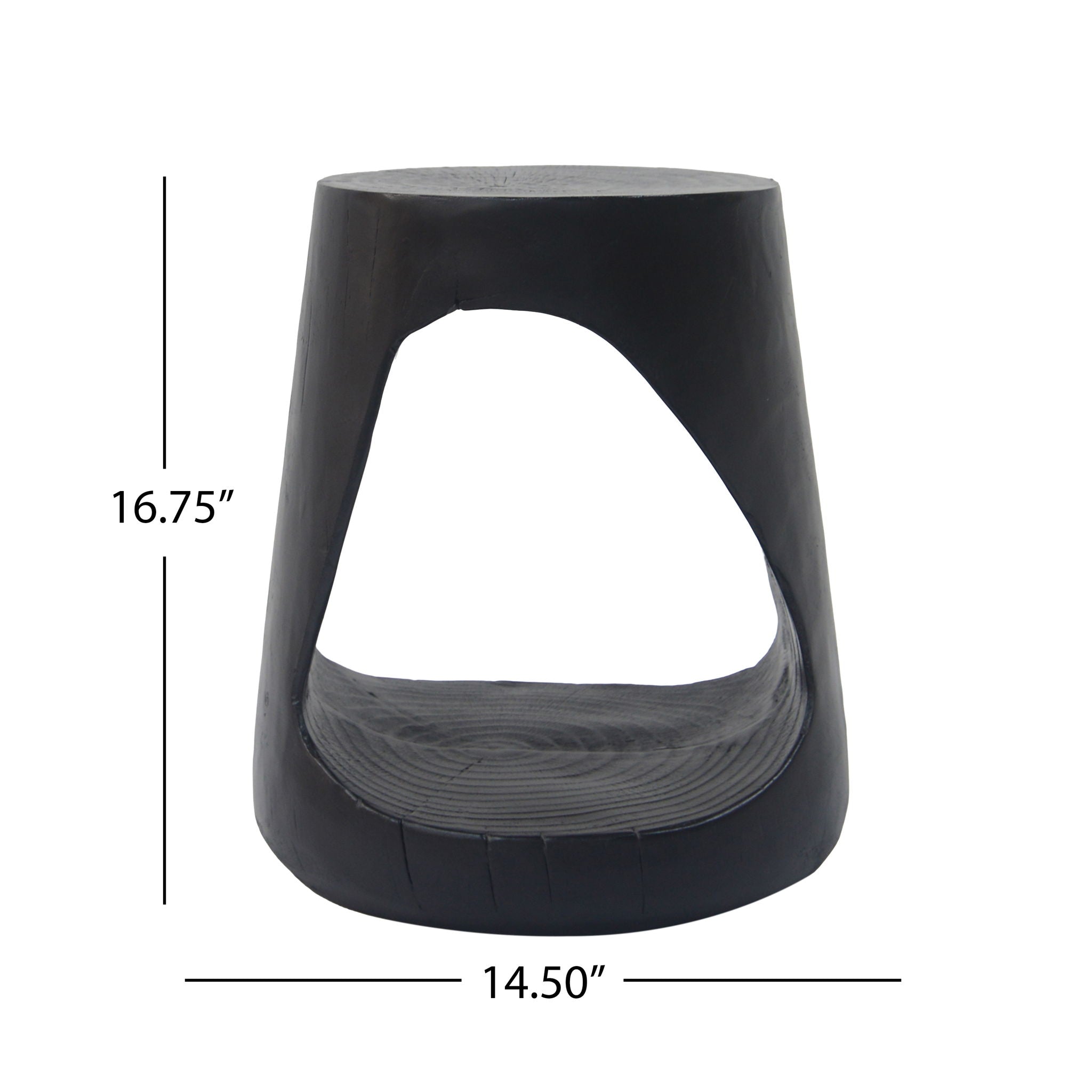 Hollow Side Table, Durable And Weather Resistant