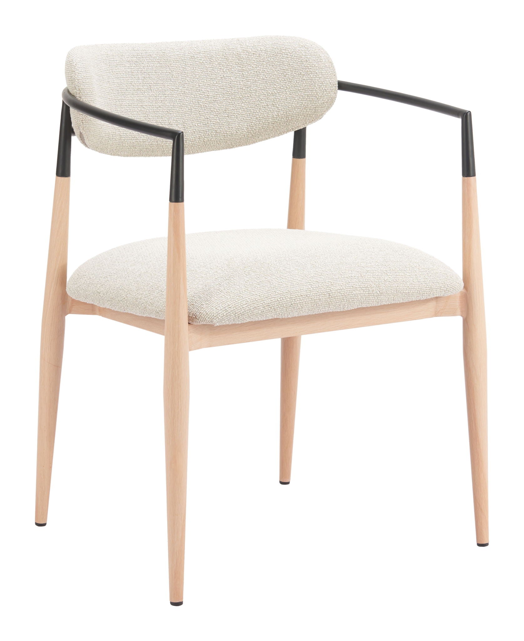 Equinox - Dining Chair (Set of 2) - Oyster Gray & Natural