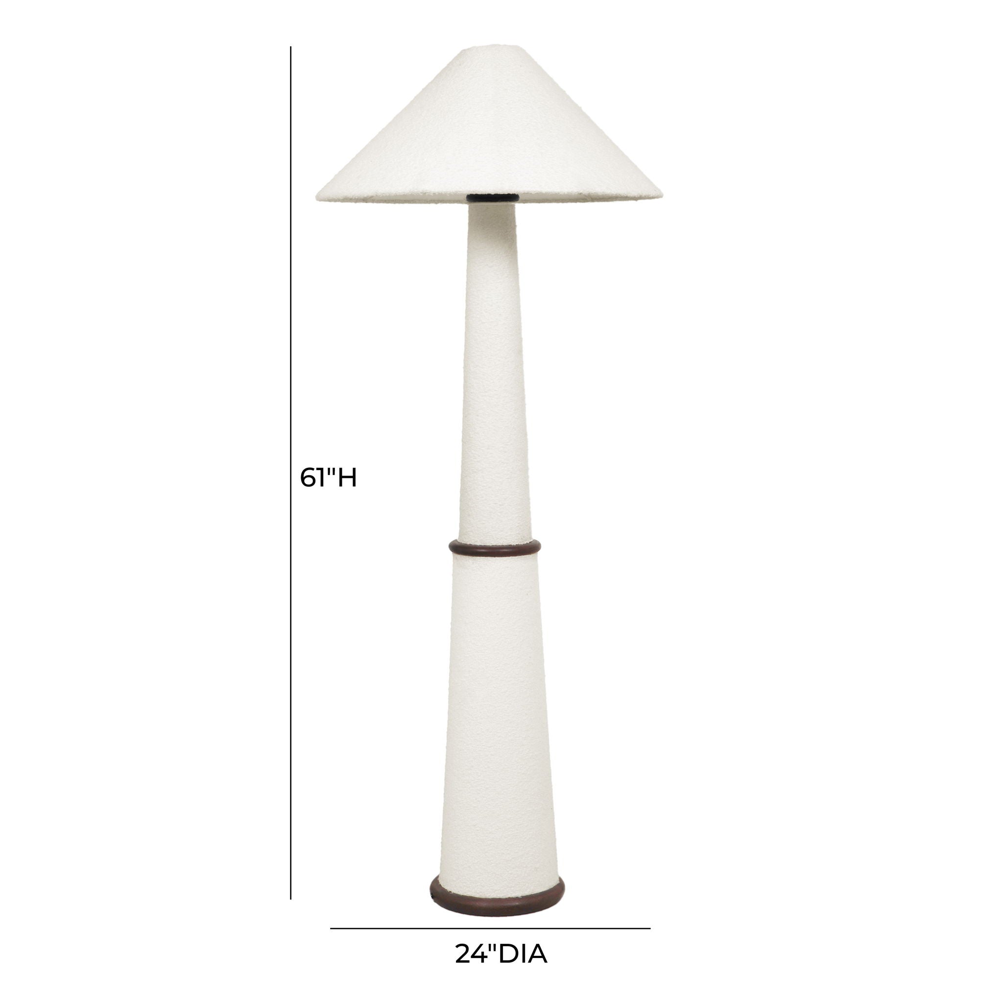 Faith - Floor Lamp - White