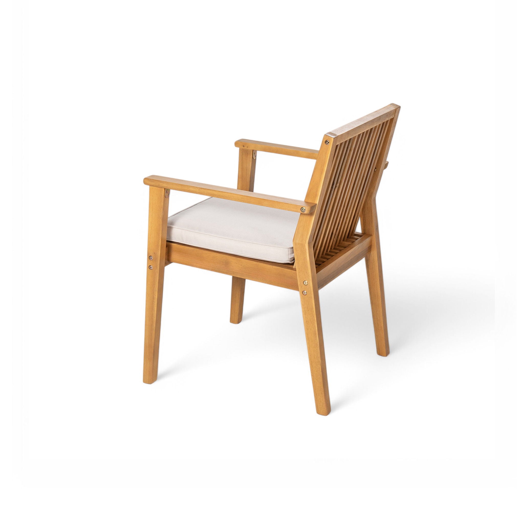 Patio Dining Chair, Comfortable Waterproof Seating (Set of 2)