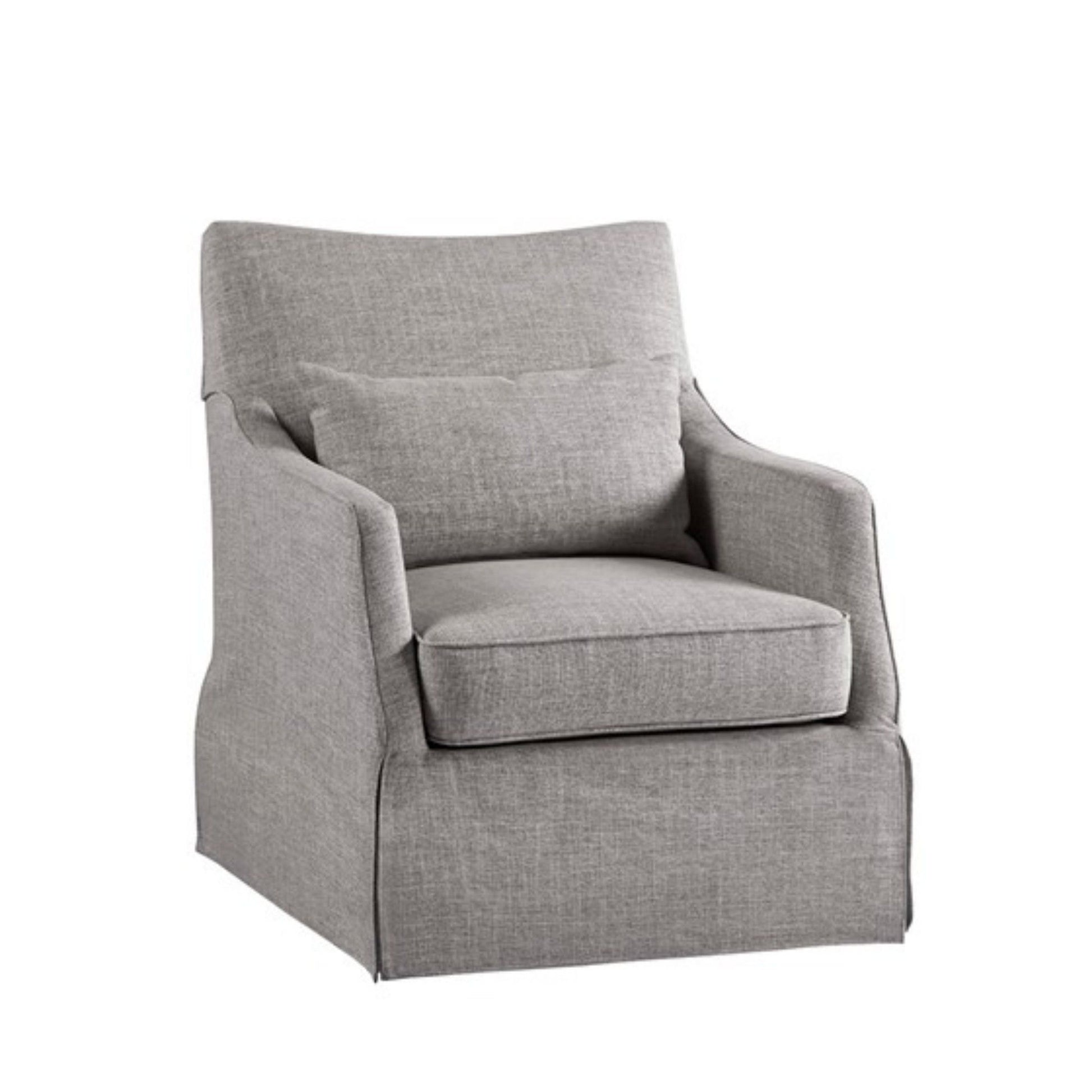 Traditional Design London Skirted Swivel Chair - Best Buy Furniture