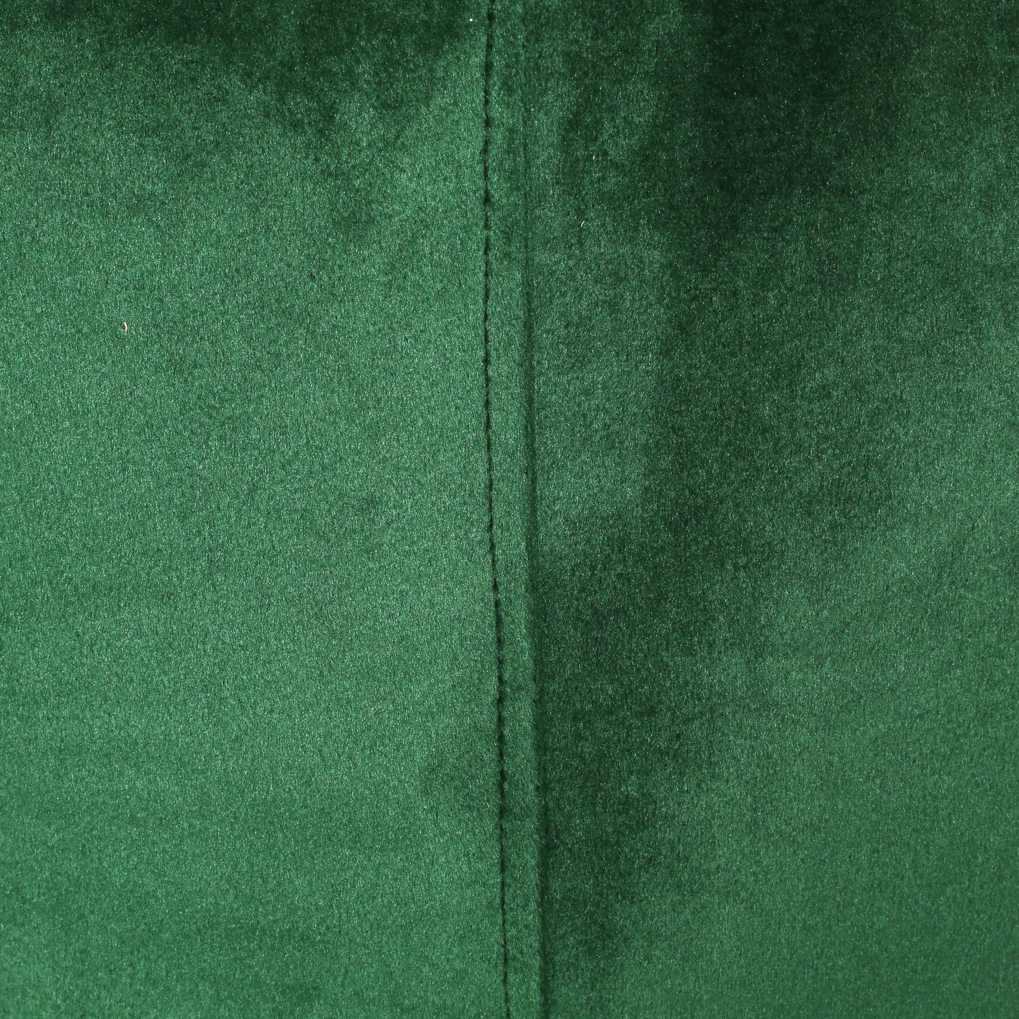 Round Velvet Ottoman, Upholstered Foot Stool For Living Room, Entryway - Emerald