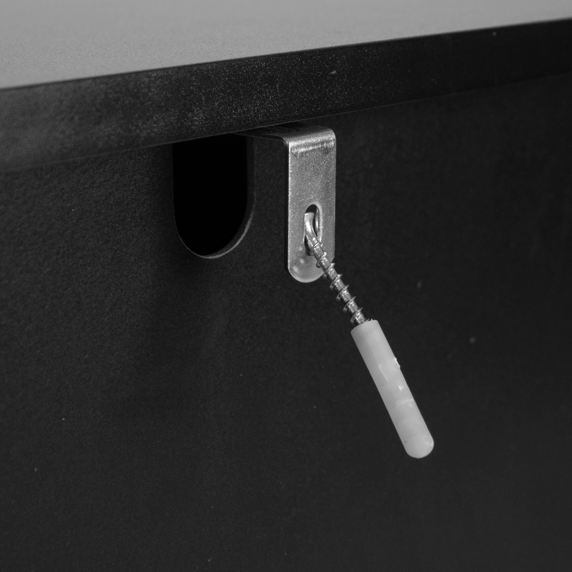 3 Drawer Cabinet, Suitable For Bedroom - Black - Best Buy Furniture