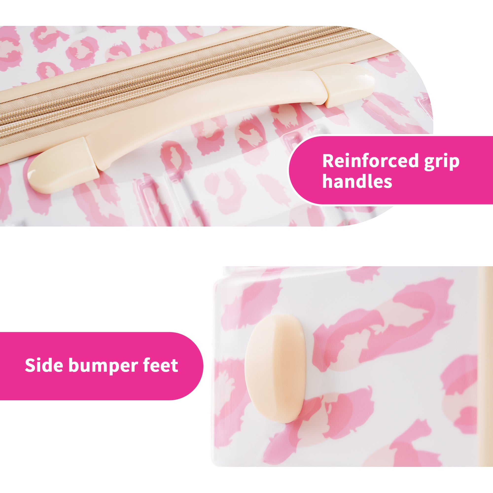 Hardshell Luggage Sets 3 pcs Spinner Suitcase with TSA Lock Lightweight-20'+24'+28' Luggages - Best Buy Furniture