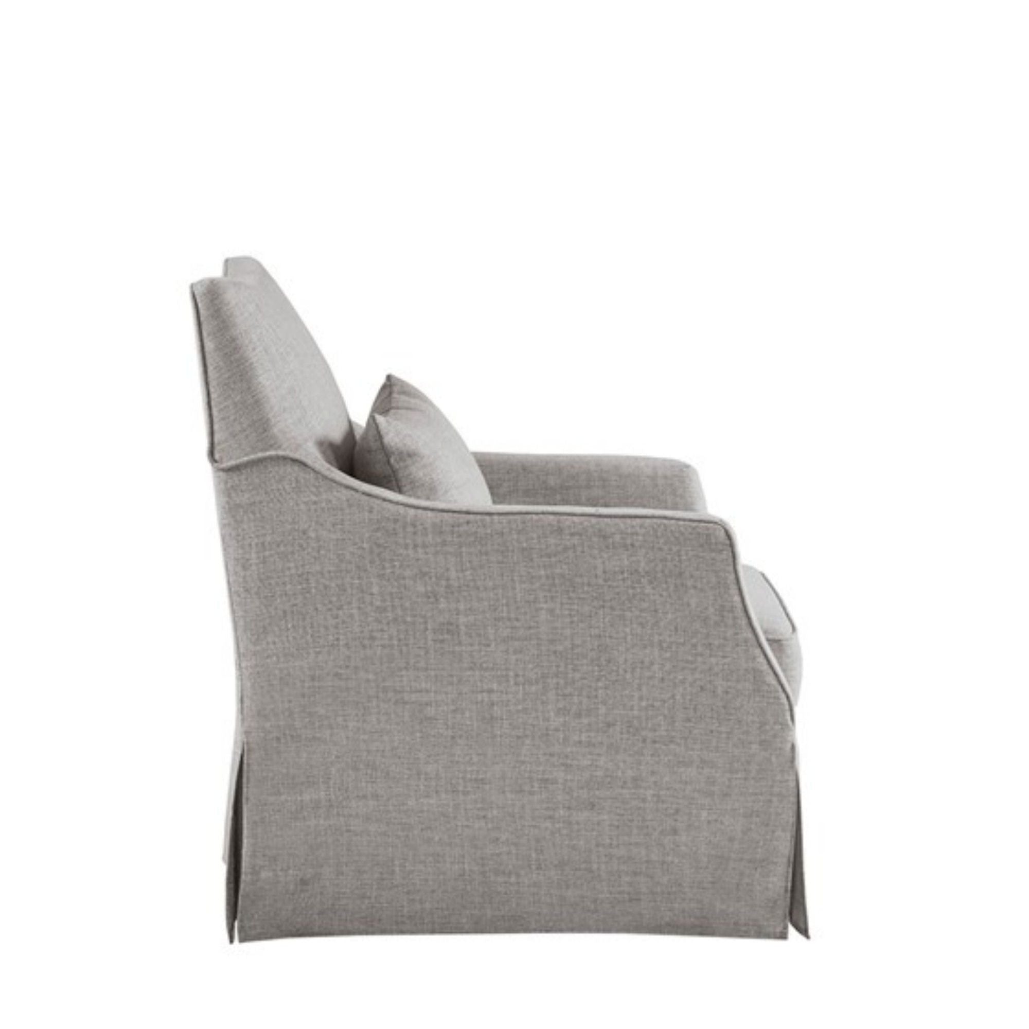 Traditional Design London Skirted Swivel Chair - Best Buy Furniture