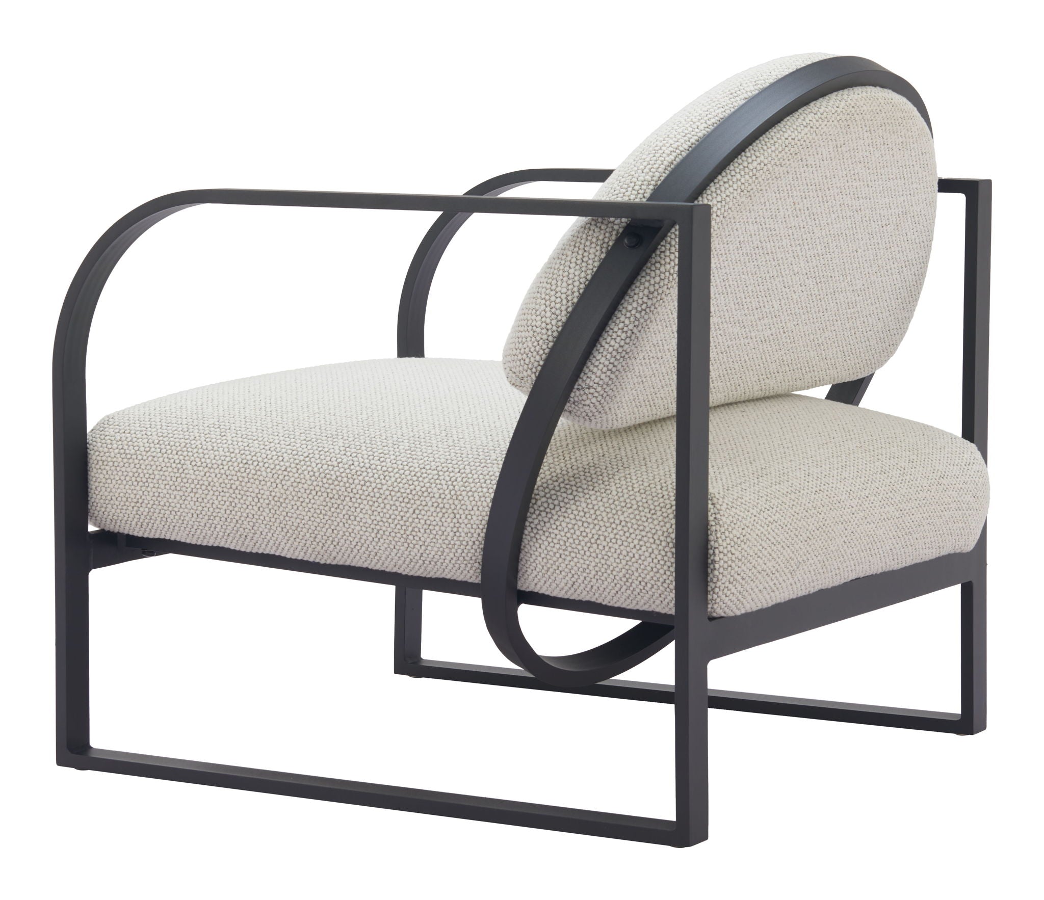 Flakt - Outdoor Accent Chair - Ivory