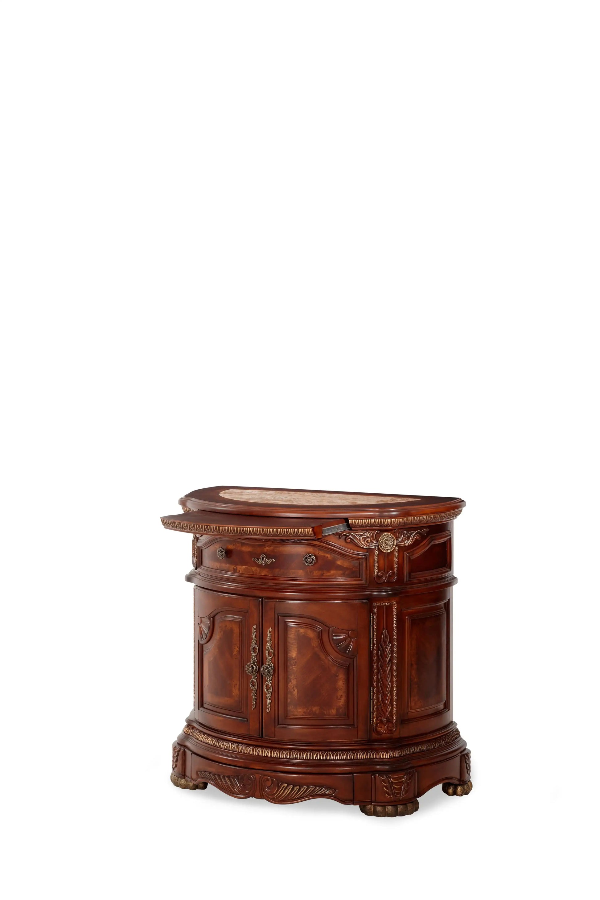 Cortina - Bedside Chest - Honey Walnut - Best Buy Furniture