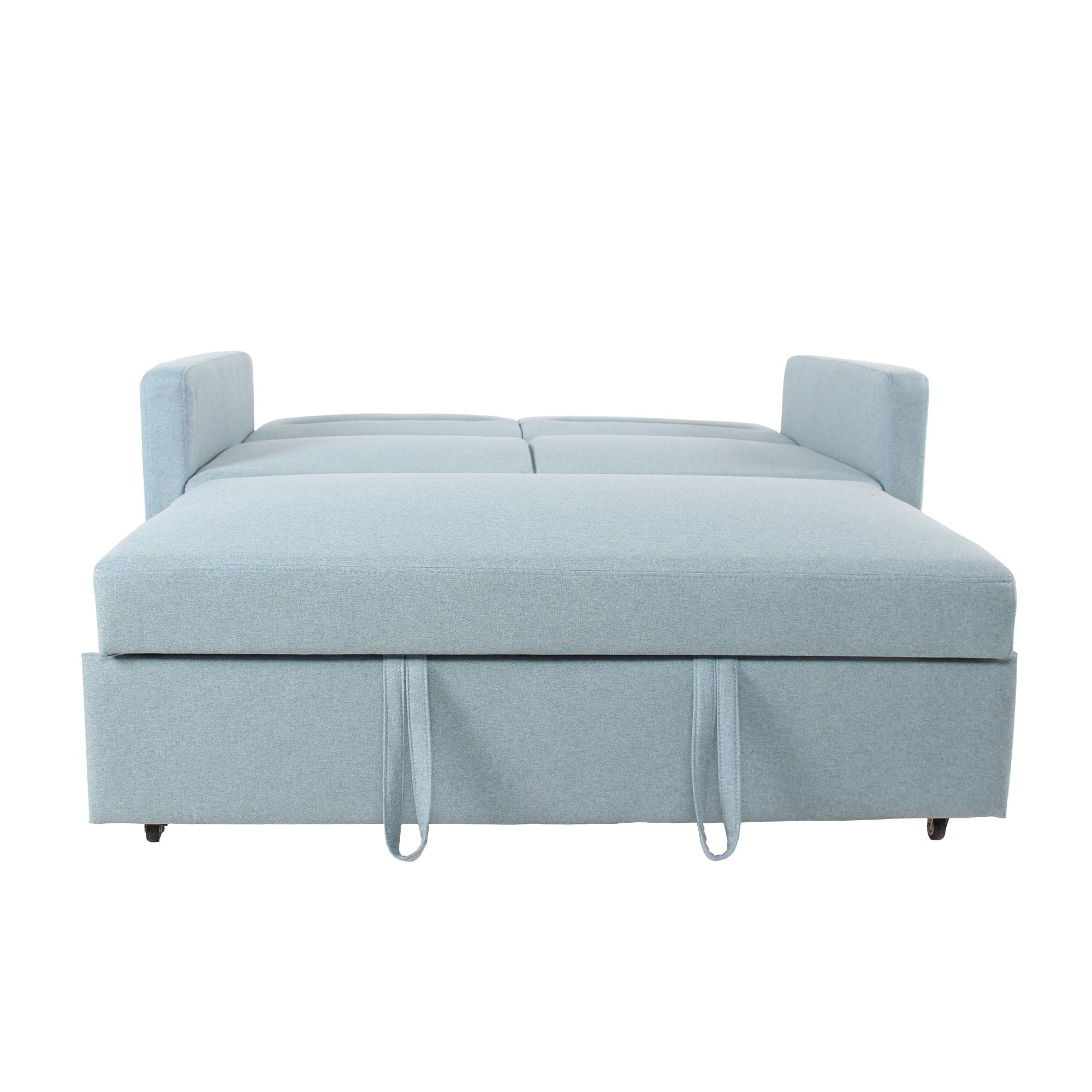 Sleeper Pull Out Loveseat Couch With Adjustable Backrest