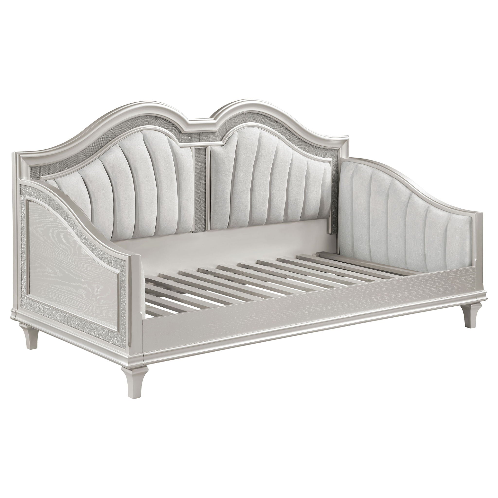 Aurelia - Twin Daybed With Trim Upholstery - Oak