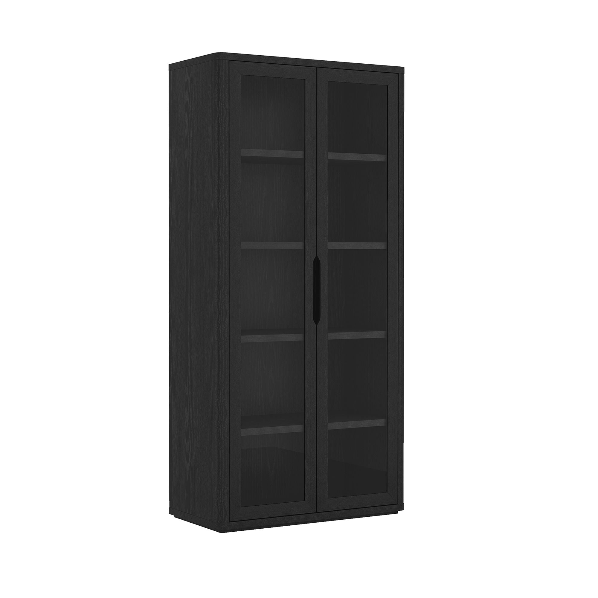 Rivington - Bookcase Cabinet With Glass Doors