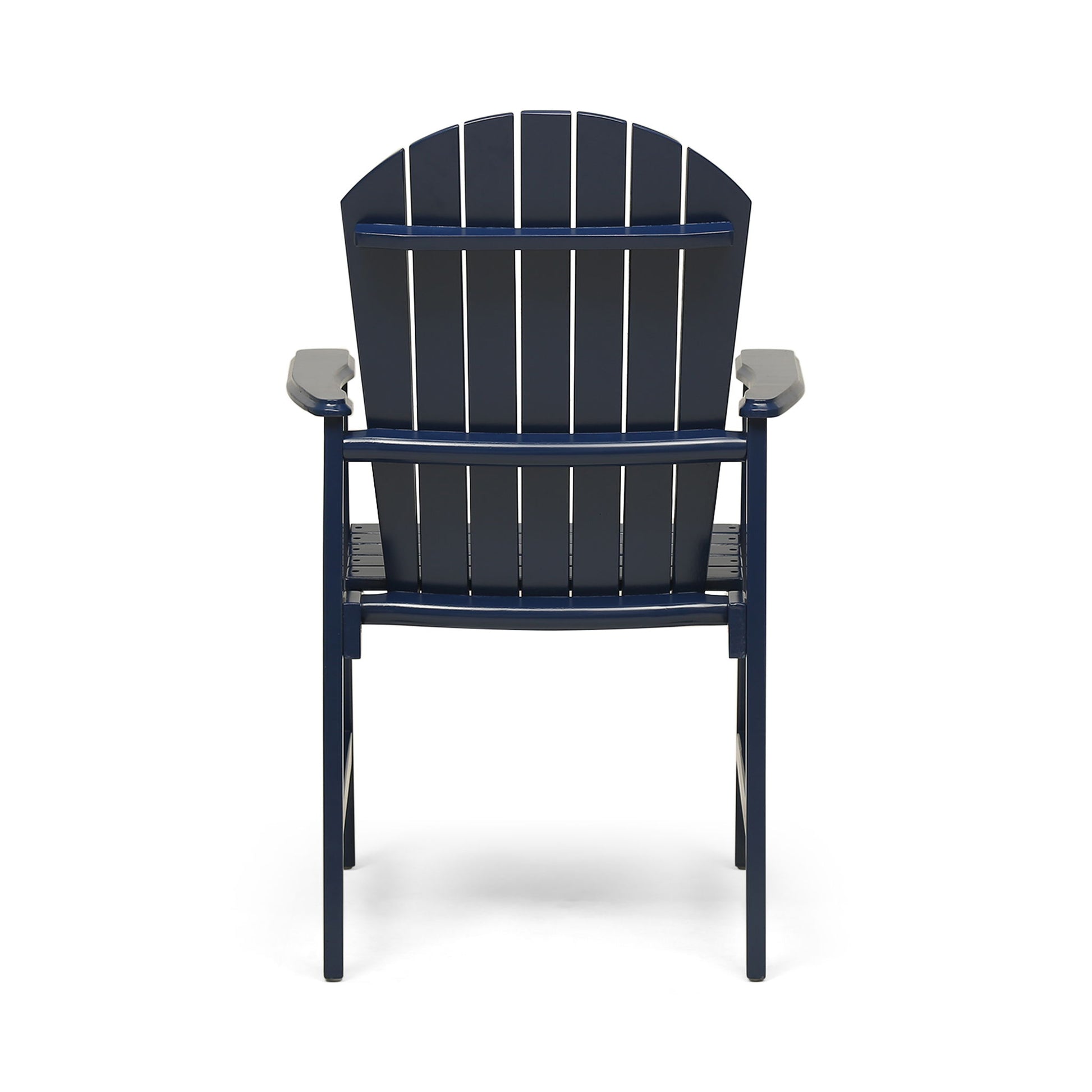 Outdoor Weather Resistant Acacia Wood Adirondack Dining Chairs (Set of 2) - Best Buy Furniture